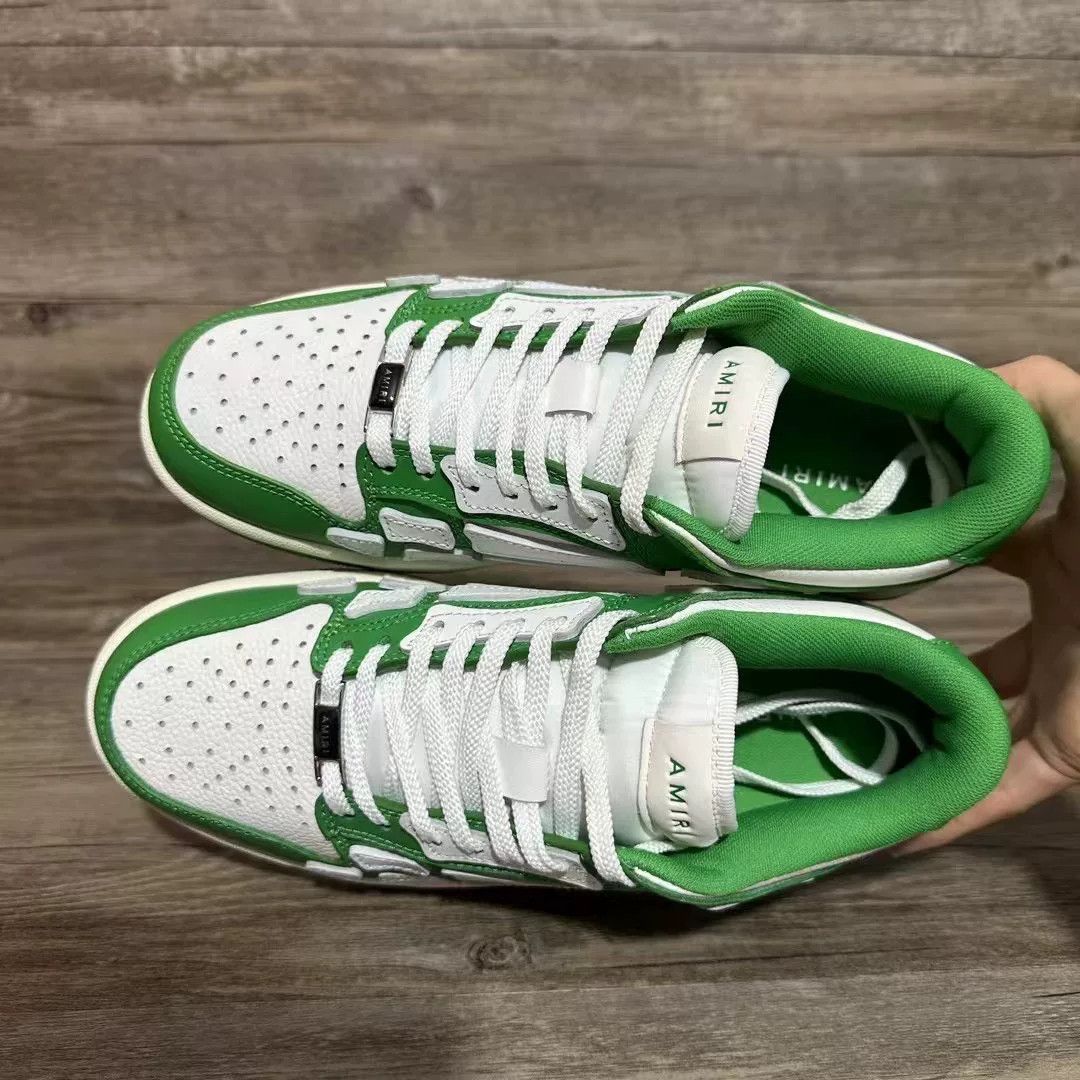 Amiri Amiri Green Lowtop Sneakers L Men Size US 10 / EU 43 - 6 Thumbnail