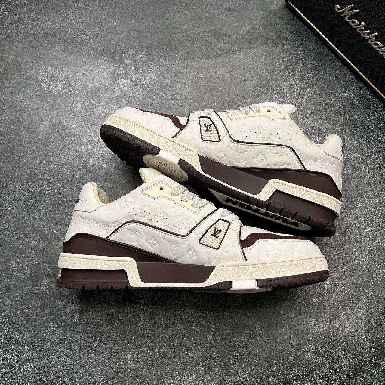 Louis Vuitton Louis Vuitton Training White Lowtop Sneakers 41 Men Size US 8.5 / EU 41-42 - 2 Thumbnail