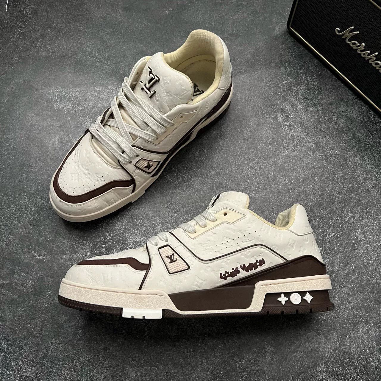 Louis Vuitton Louis Vuitton Training White Lowtop Sneakers 41 Men Size US 8.5 / EU 41-42 - 4 Thumbnail
