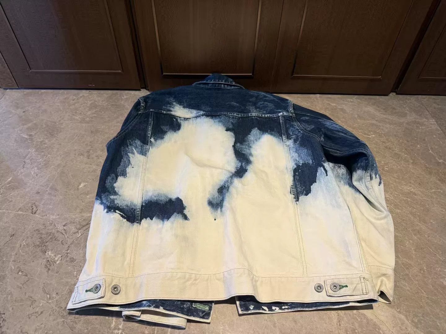 Neighborhood Neighborhood Denim Tie-Dye Multi Light Jacket XL Men Size US XL / EU 56 / 4 - 3 Thumbnail