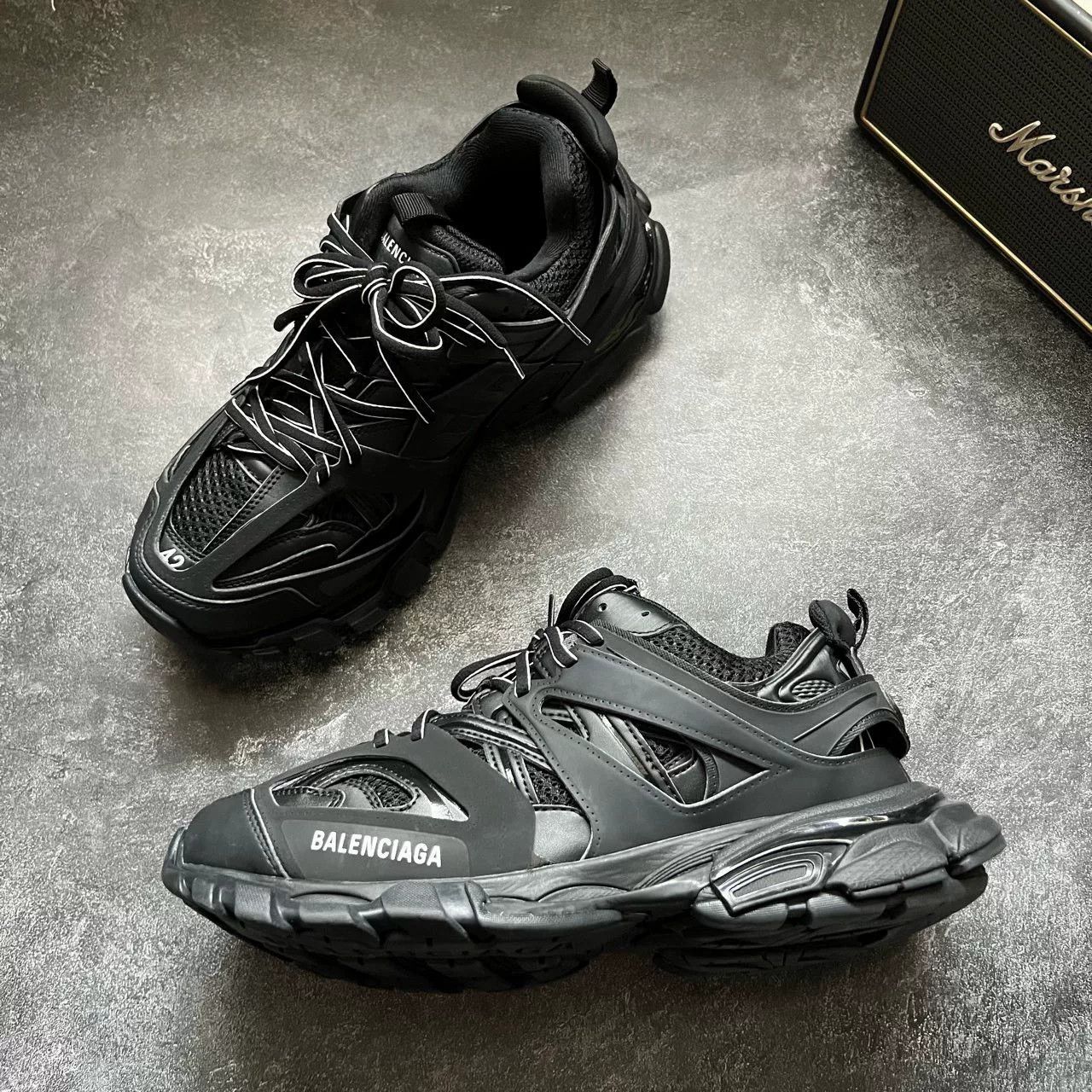 Balenciaga Balenciaga Black Lowtop Sneakers 42 Men Size US 9 / EU 42 - 5 Thumbnail