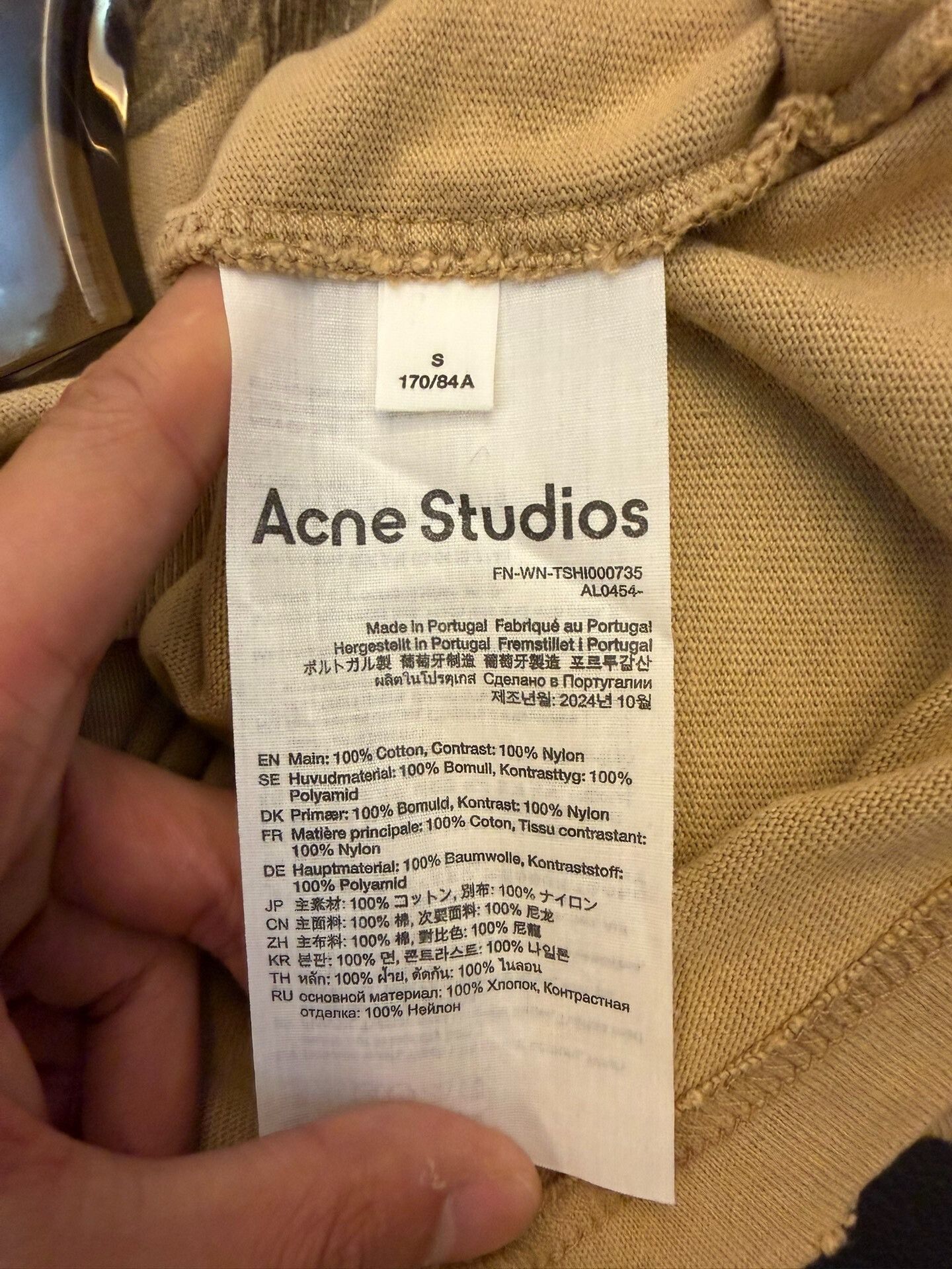 Acne Studios Acne Studios Printed T-Shirt S Women Size S / US 4 / IT 40 - 4 Thumbnail