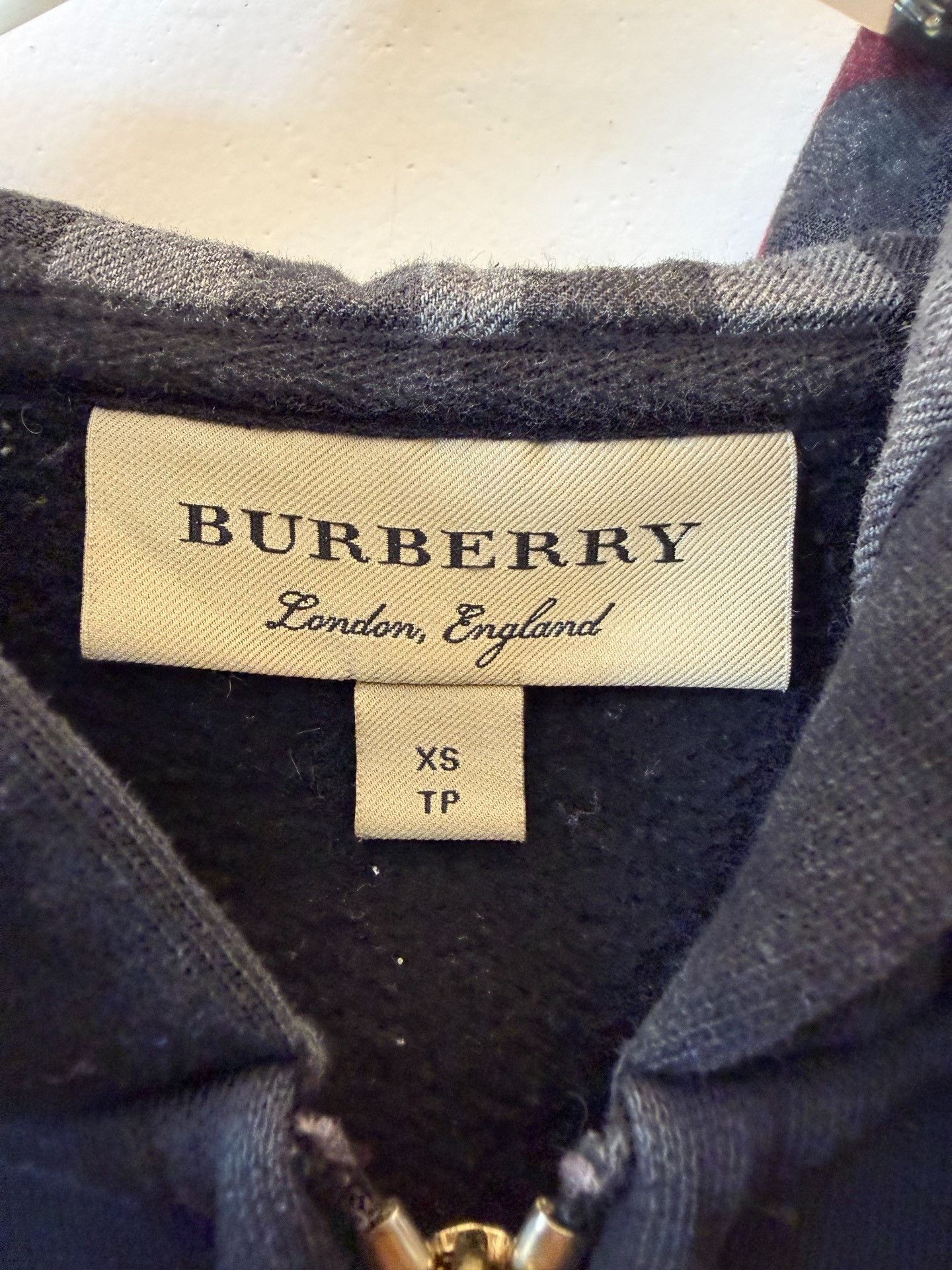 Burberry Burberry Embroidered Black Jacket XS Women Size XS / US 0-2 / IT 36-38 - 2 Thumbnail