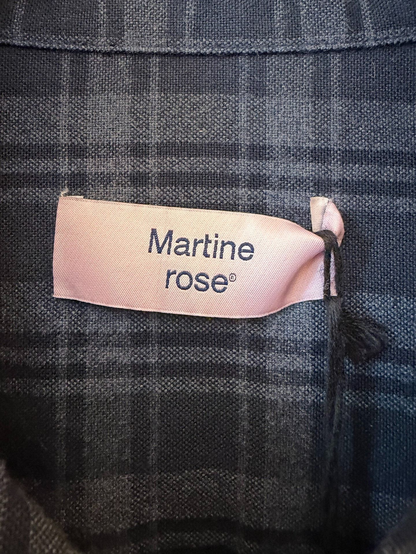 Martine Rose Martine Rose Plaid Pink Shirt XS Men Size US XS / EU 42 / 0 - 2 Thumbnail