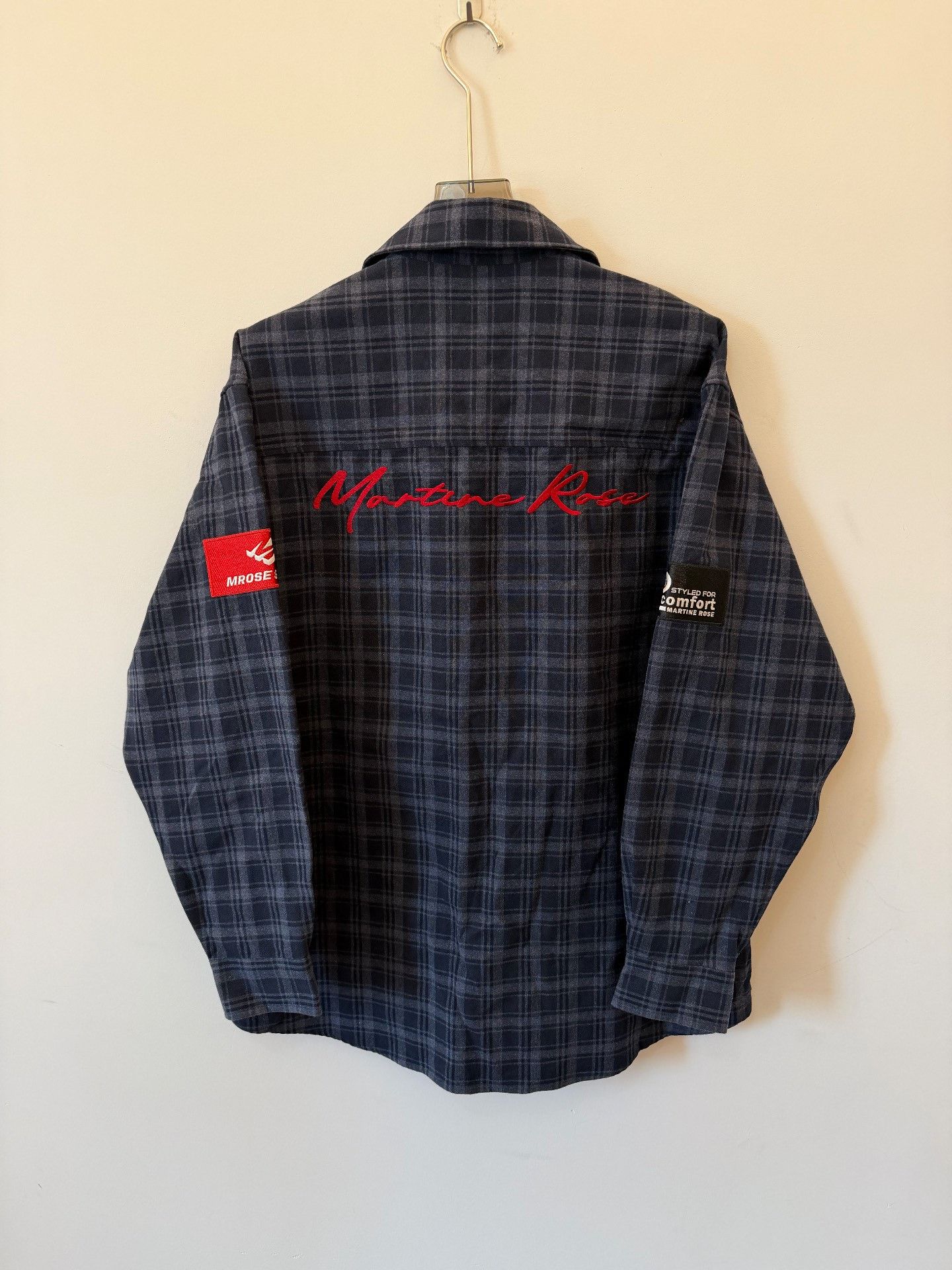 Martine Rose Martine Rose Plaid Pink Shirt XS Men Size US XS / EU 42 / 0 - 3 Thumbnail
