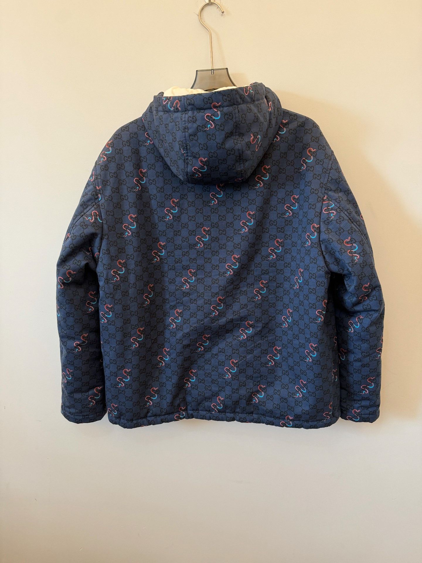 Gucci Gucci Printed Blue Light Jacket 48 Men Size US XL / EU 56 / 4 - 2 Thumbnail