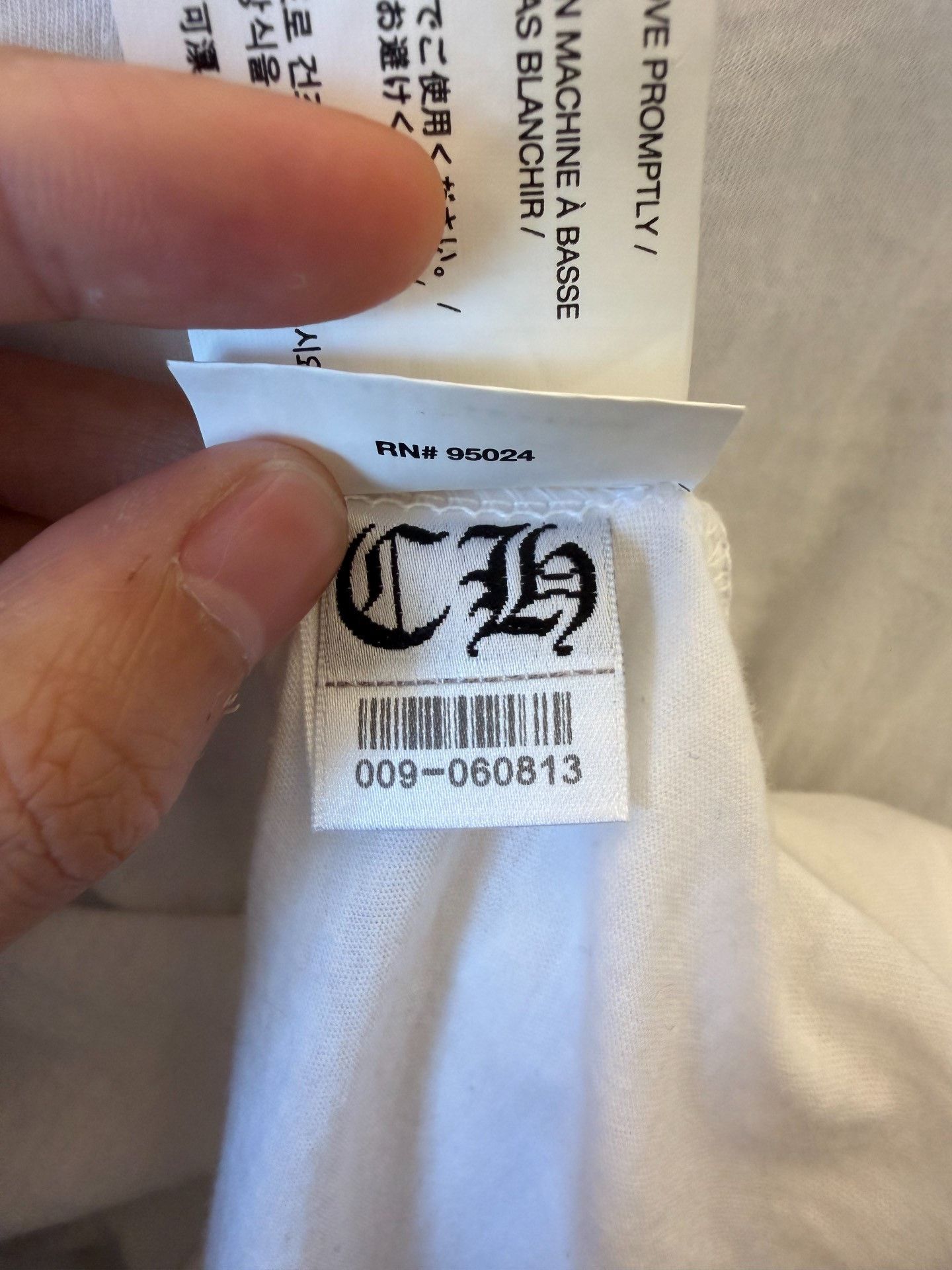 Chrome Hearts Chrome Hearts White T-Shirt M Women Size M / US 6-8 / IT 42-44 - 6 Thumbnail