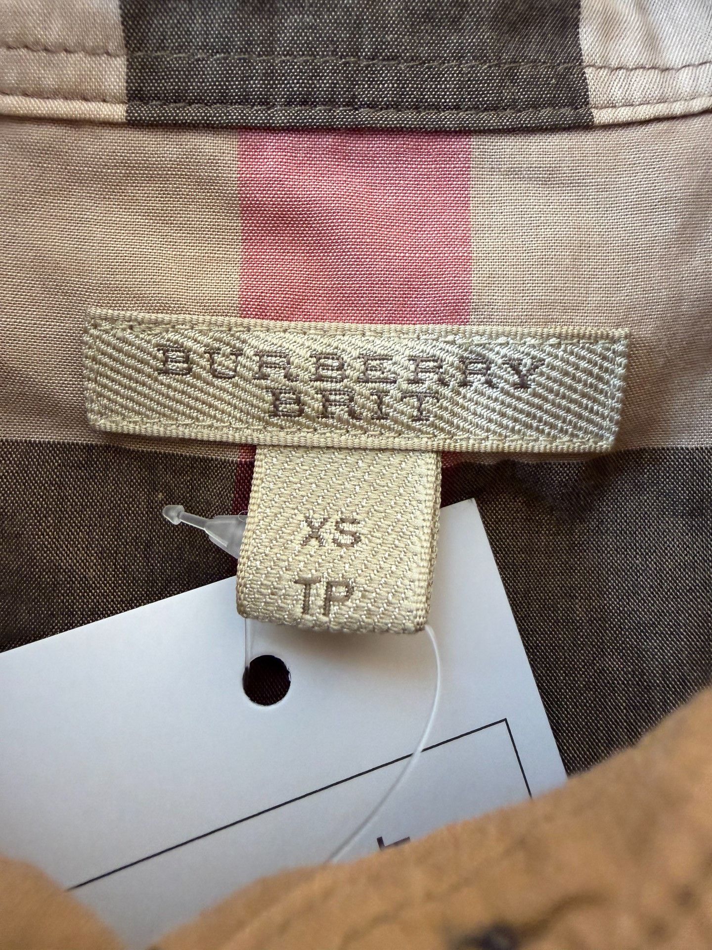 Burberry Burberry Plaid Brown Shirt XS Men Size US XS / EU 42 / 0 - 3 Thumbnail