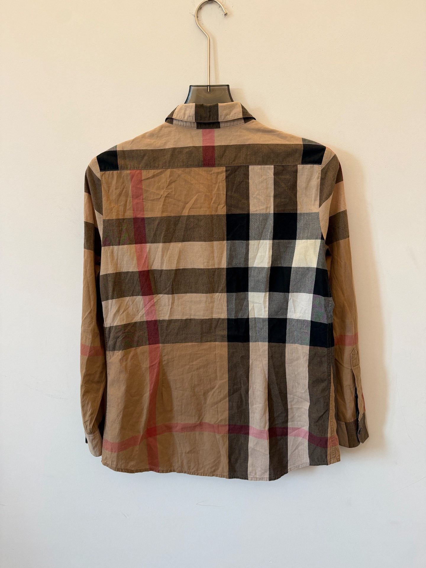 Burberry Burberry Plaid Brown Shirt XS Men Size US XS / EU 42 / 0 - 2 Thumbnail