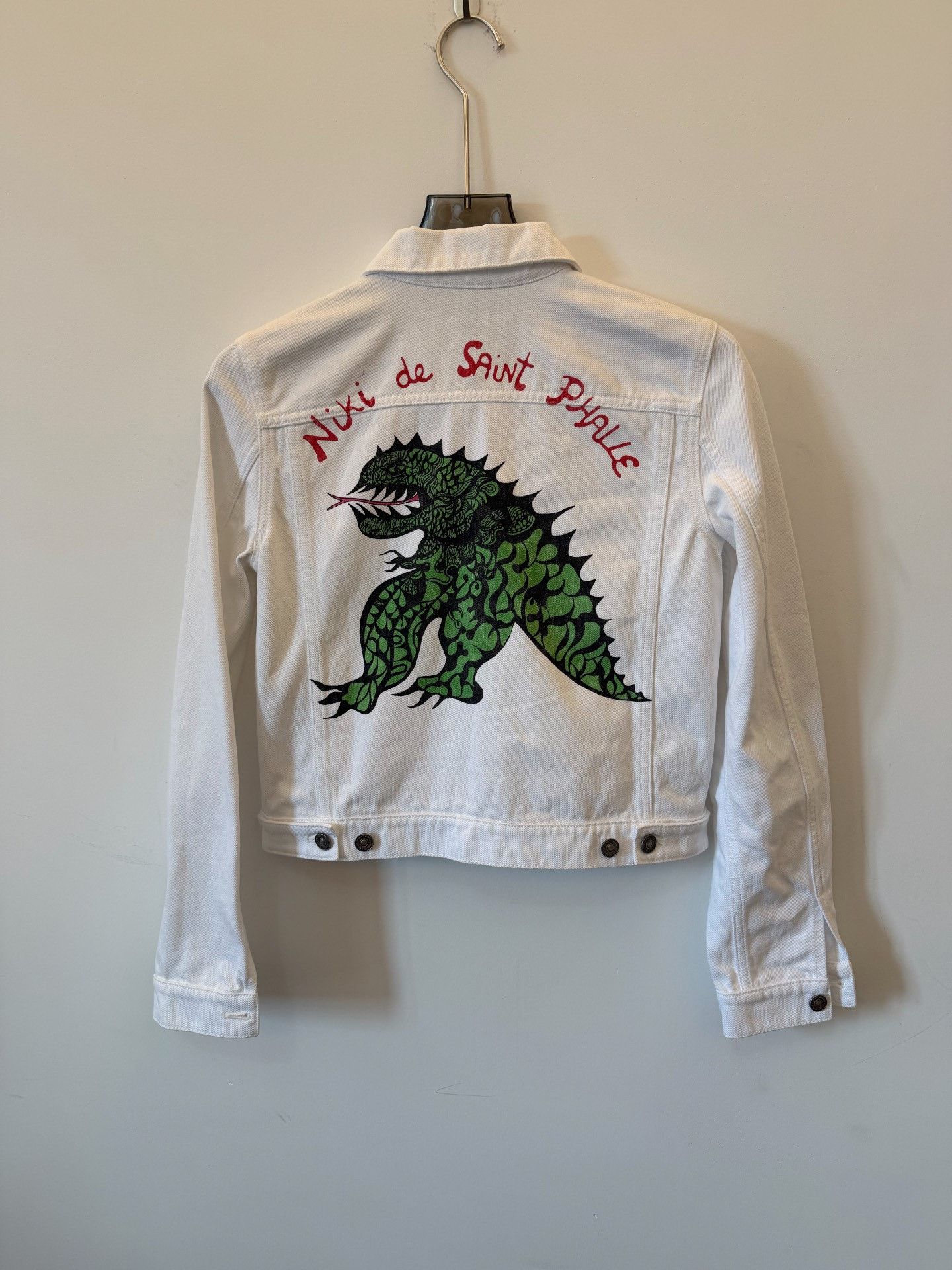 Dior Dior Denim Printed Jacket 36 Women Size S / US 4 / IT 40 - 2 Thumbnail