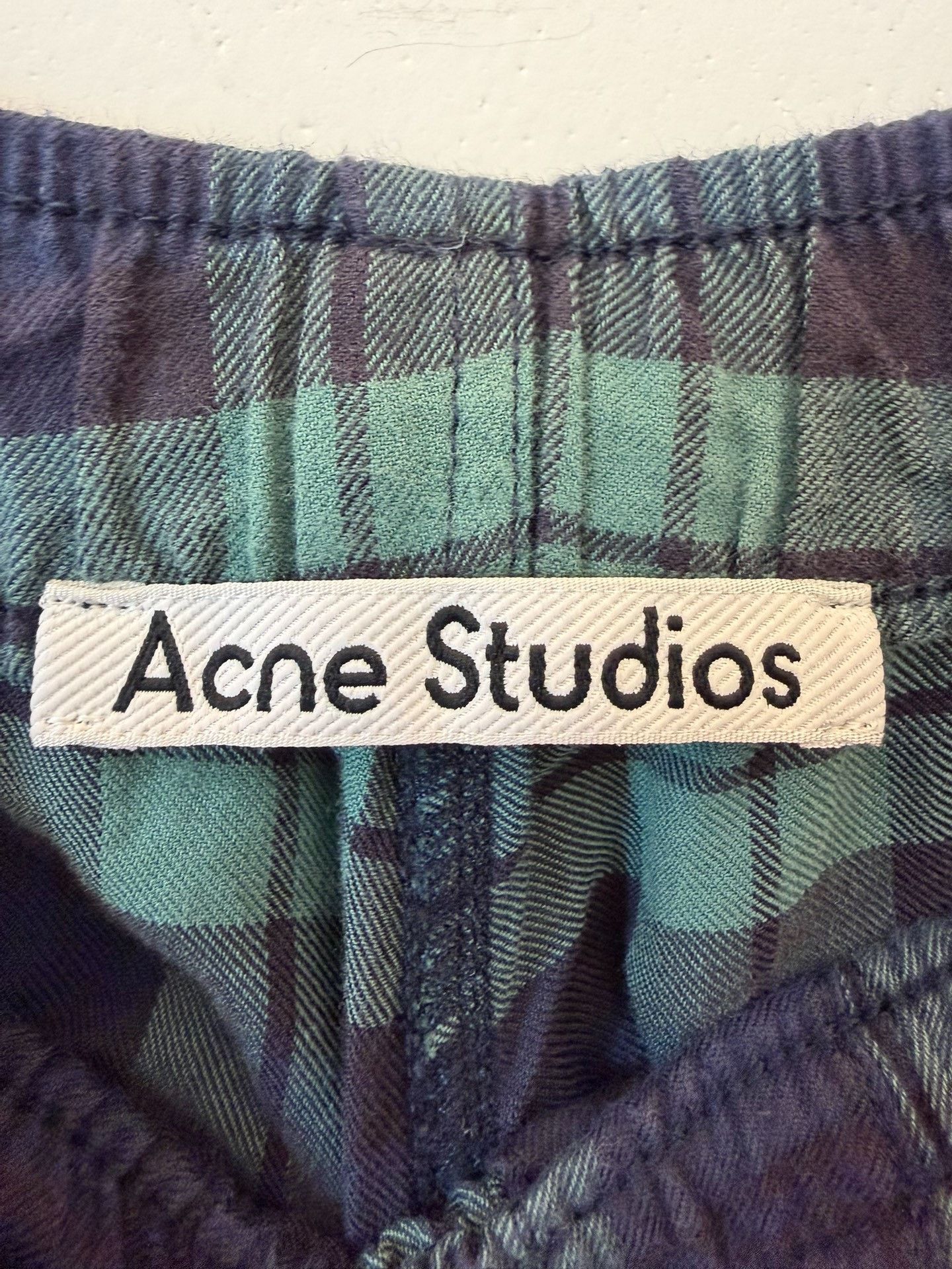 Acne Studios Acne Studios Plaid Oversized Pants S Women Size 26" / US 2 / IT 38 - 4 Thumbnail