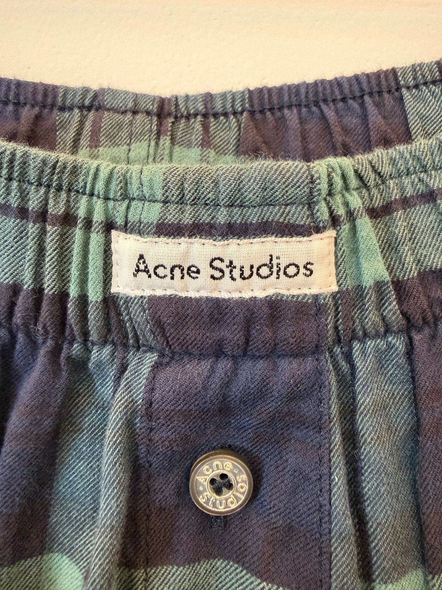 Acne Studios Acne Studios Plaid Oversized Pants S Women Size 26" / US 2 / IT 38 - 3 Thumbnail