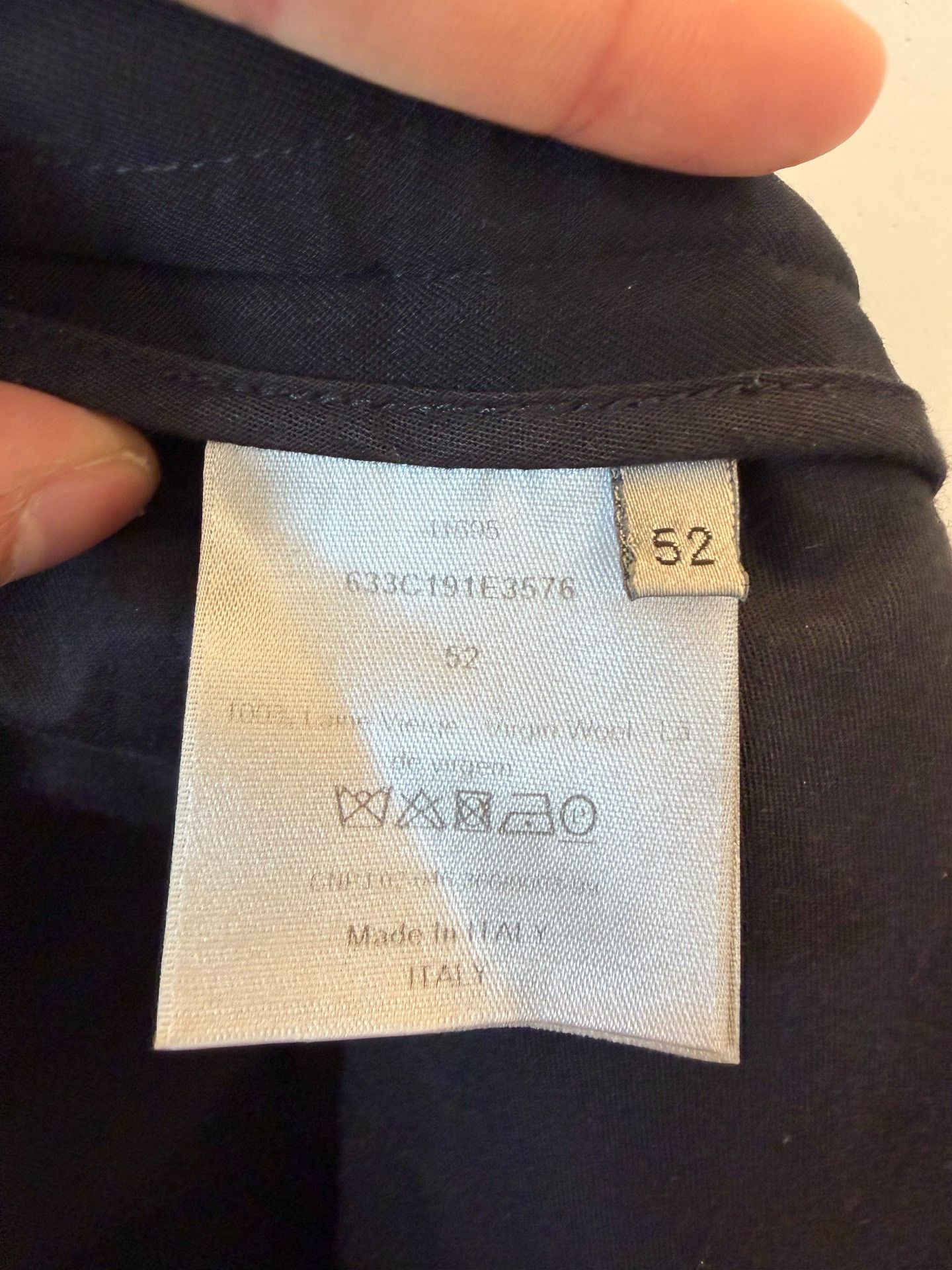 Dior Dior Casual Black Item 52 Men Size 40R - 5 Thumbnail
