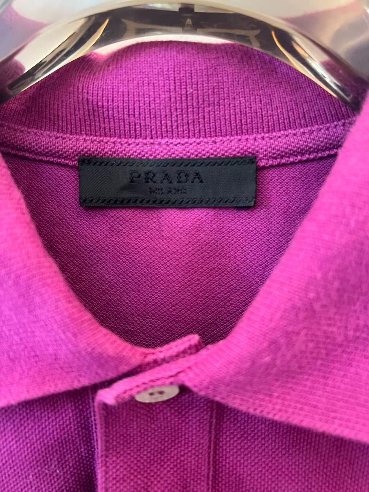Prada Prada Purple Polo S Men Size US S / EU 44-46 / 1 - 4 Thumbnail