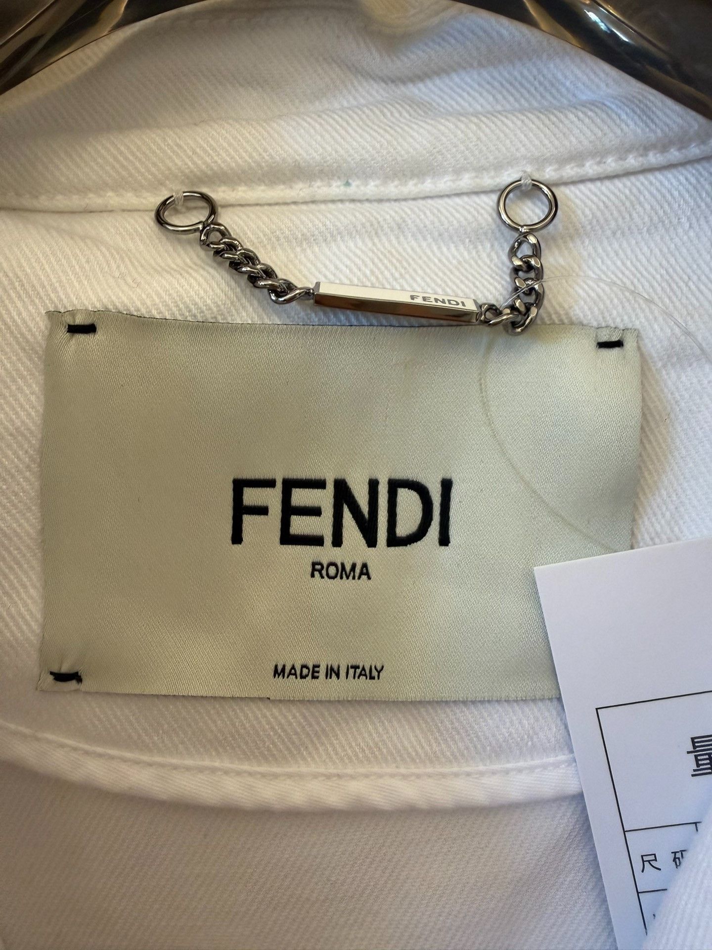 Fendi Fendi Denim Jacket 36 Women Size S / US 4 / IT 40 - 3 Thumbnail