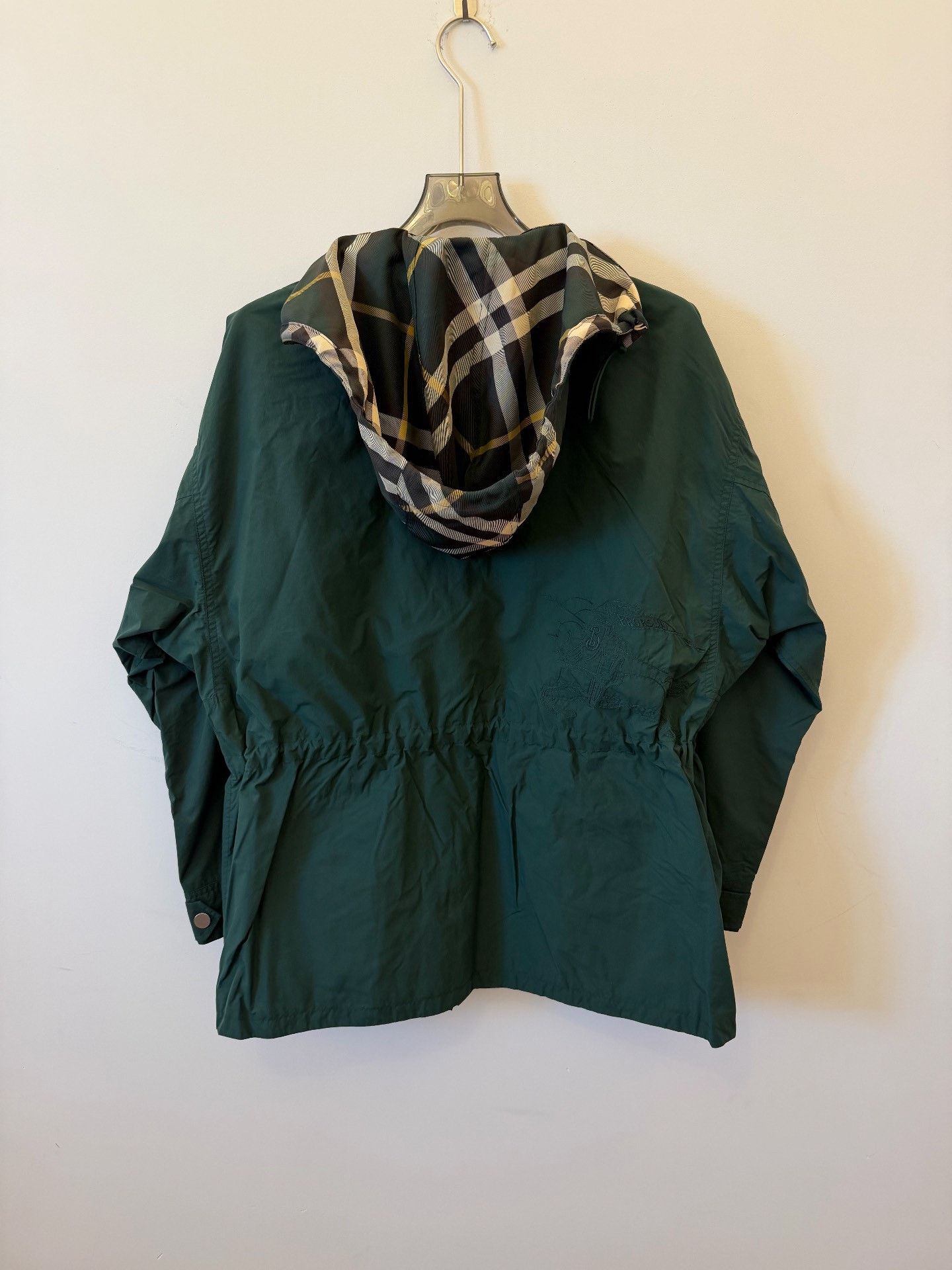 Burberry Burberry Casual Plaid Green Jacket M Women Size M / US 6-8 / IT 42-44 - 2 Thumbnail