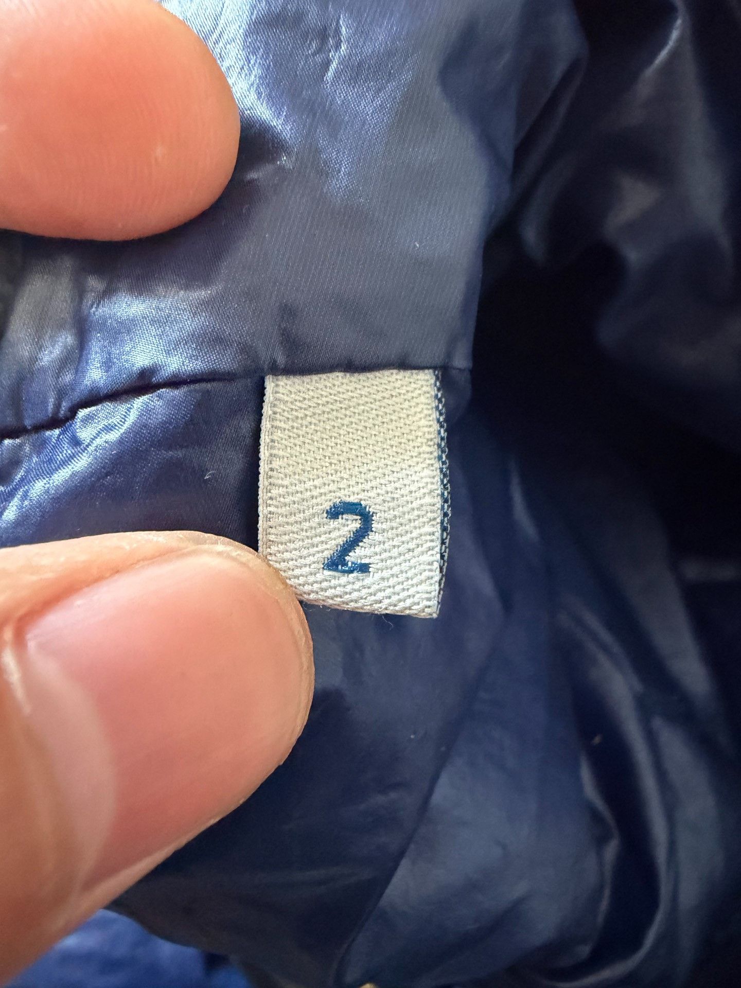 Moncler Moncler Down Blue Heavy Coat 2 Men Size US XS / EU 42 / 0 - 7 Thumbnail