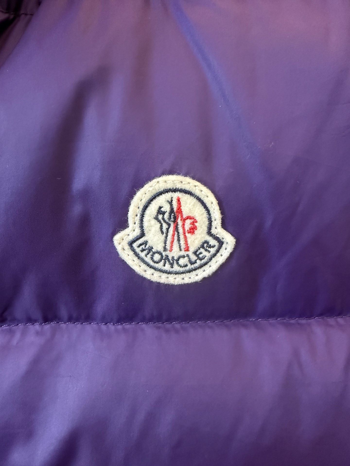Moncler Moncler Lightweight Down Purple Vest 1 Men Size US XS / EU 42 / 0 - 2 Thumbnail