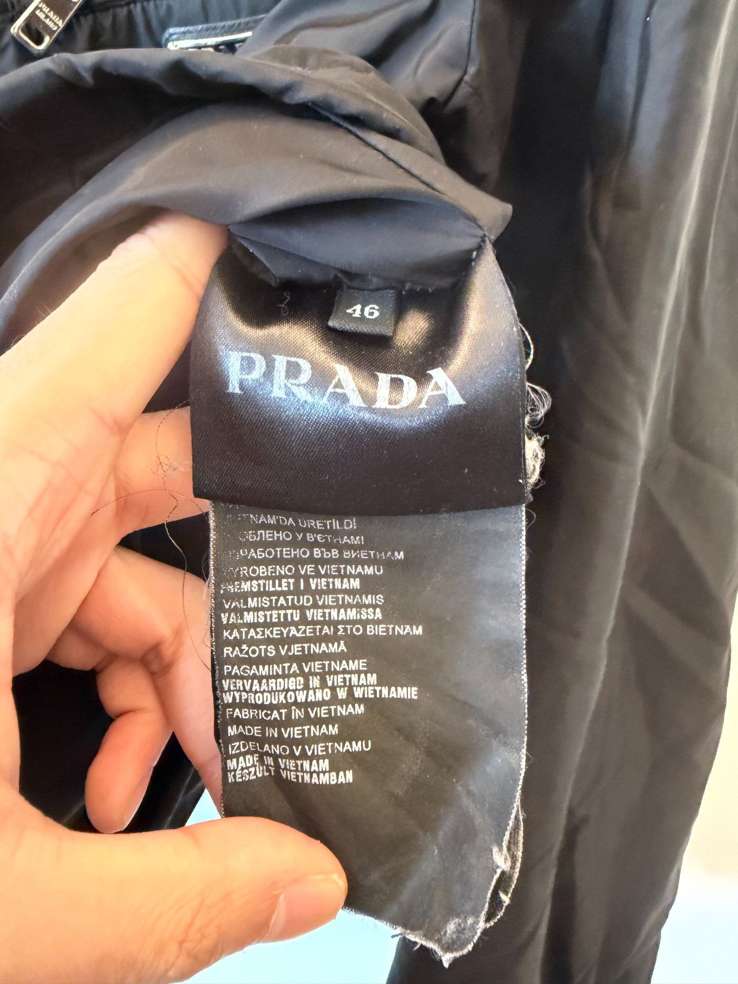 Prada Prada Nylon Light Jacket 46 Men Size US L / EU 52-54 / 3 - 4 Thumbnail