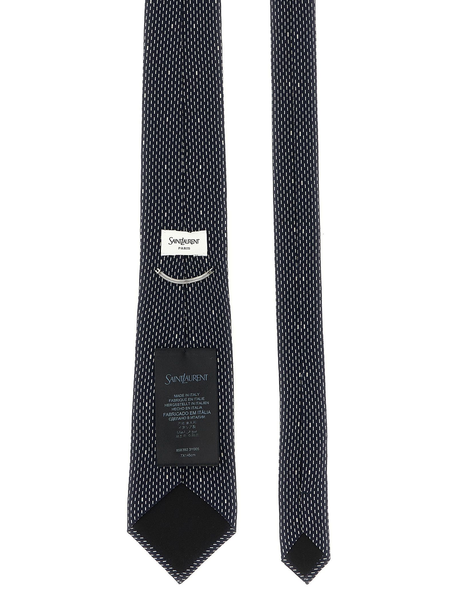 Saint Laurent Paris Polka Dot Tie Size ONE SIZE - 2 Thumbnail