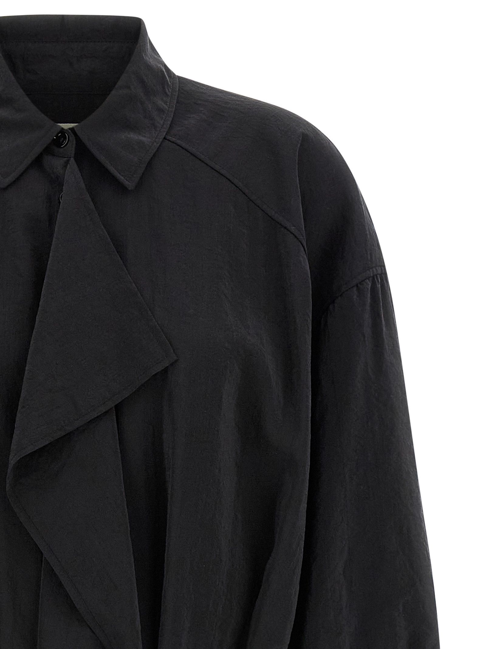 Lemaire 'Asymmetrical Shirt Dress' Dress Size XS / US 0-2 / IT 36-38 - 3 Thumbnail