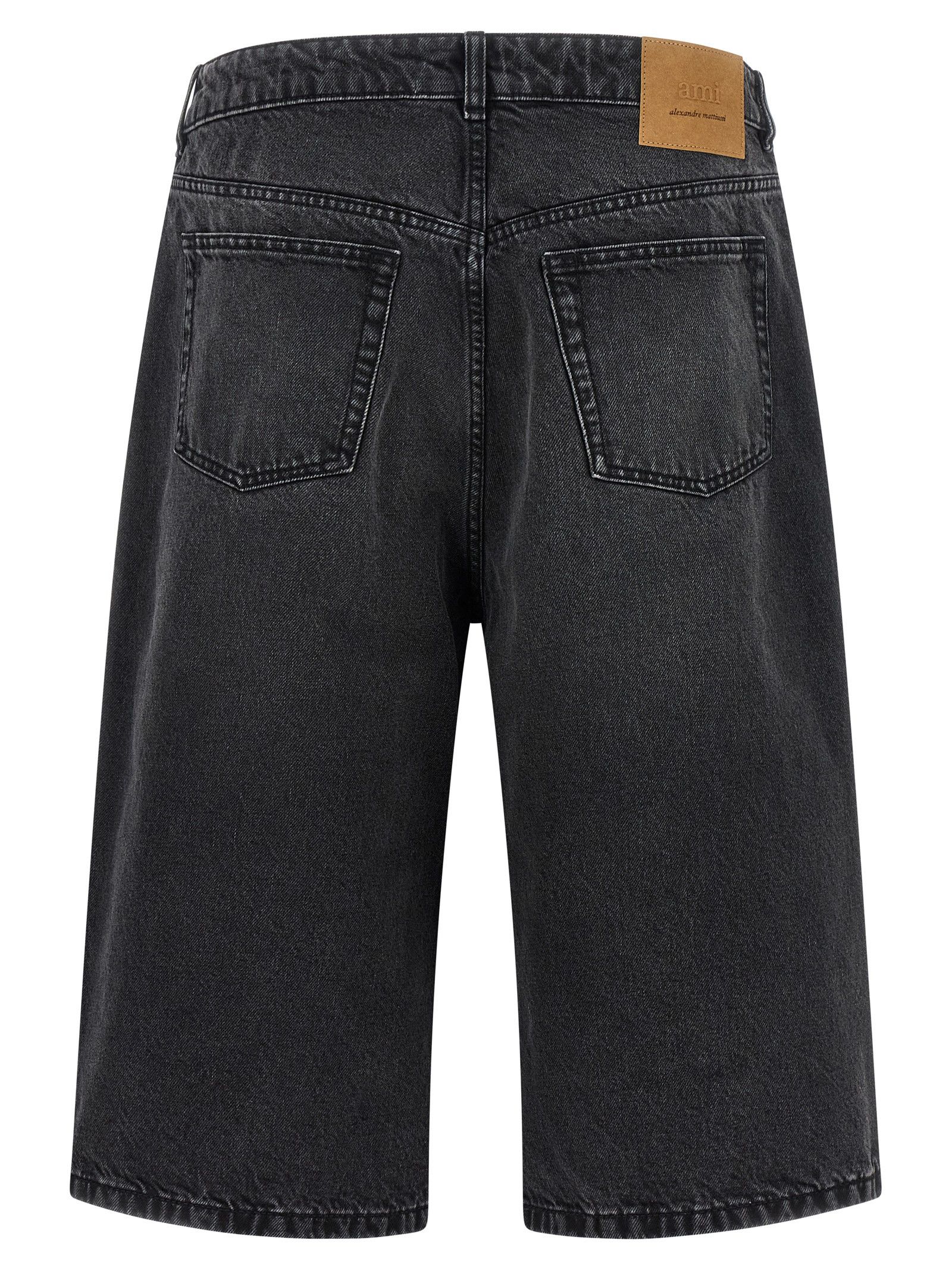 AMI Denim Bermuda Shorts Size US 31 - 2 Thumbnail