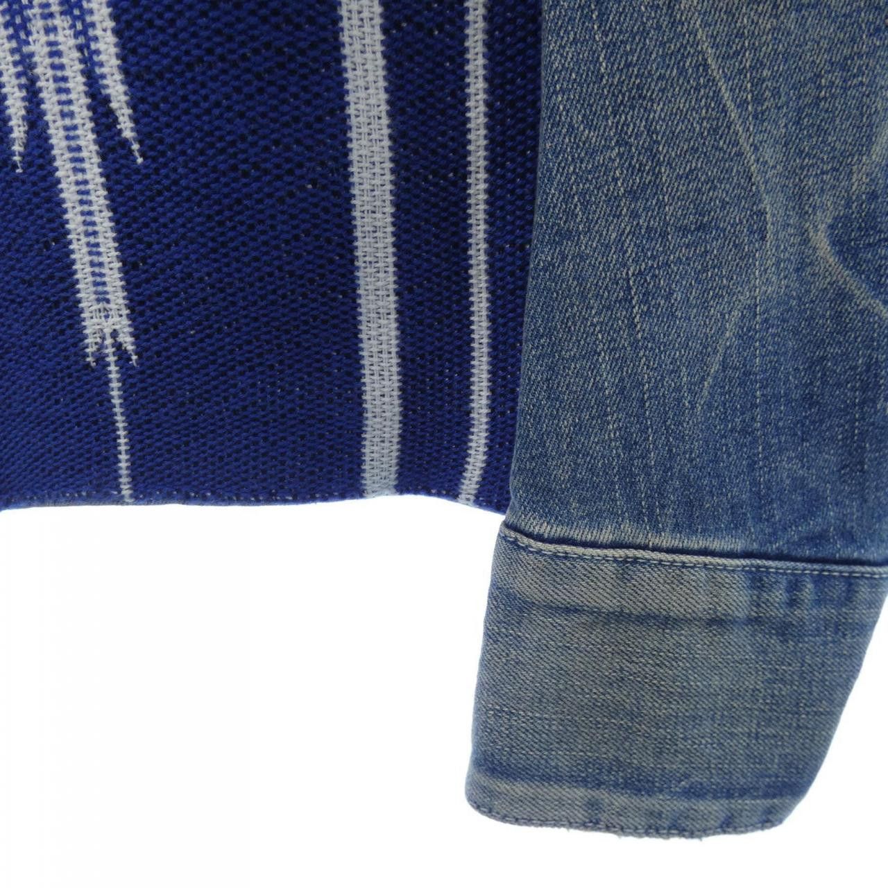 Other Other AYUITE Denim Jacket Textile Outerwear DUTY FREE for USA Size ONE SIZE - 6 Thumbnail