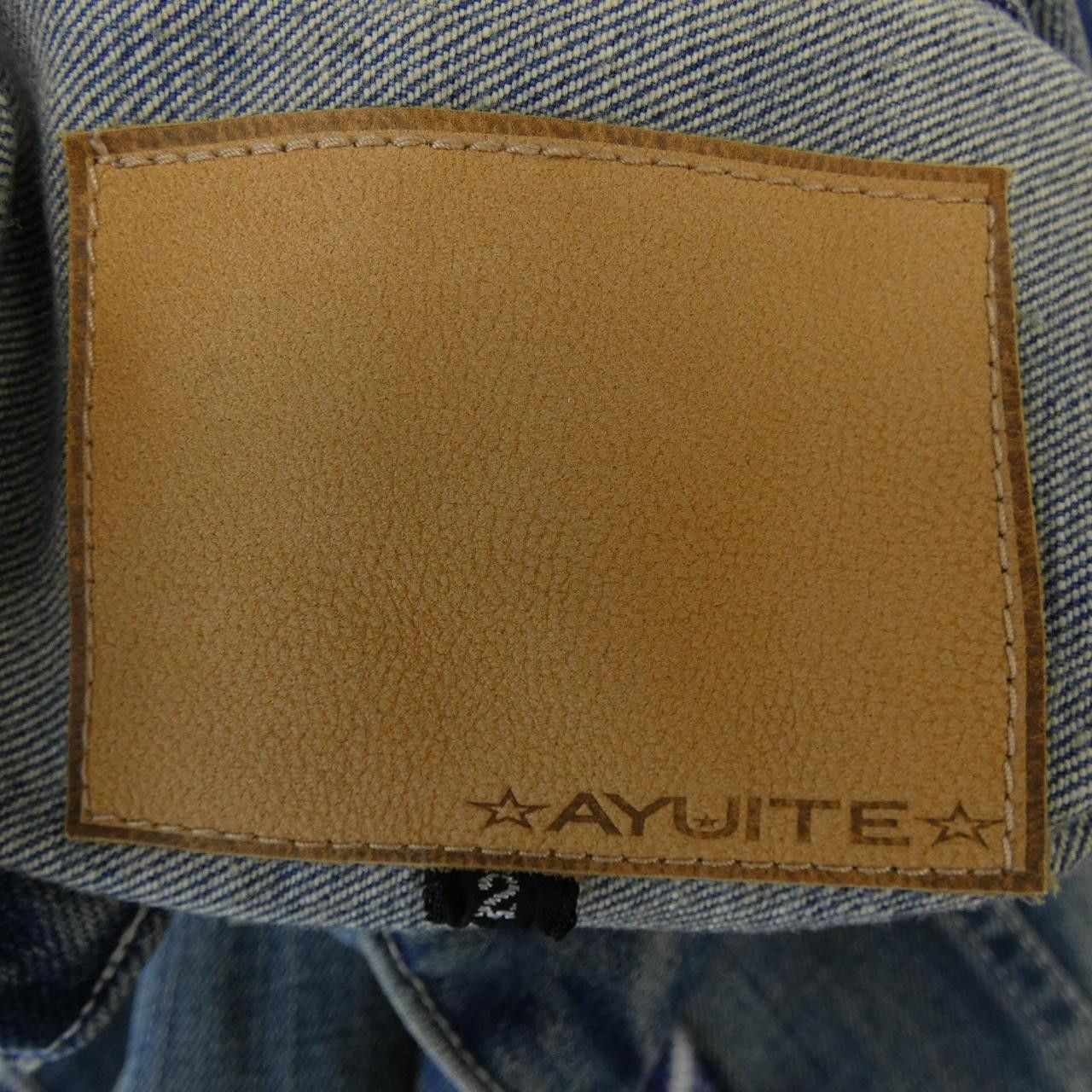 Other Other AYUITE Denim Jacket Textile Outerwear DUTY FREE for USA Size ONE SIZE - 4 Thumbnail