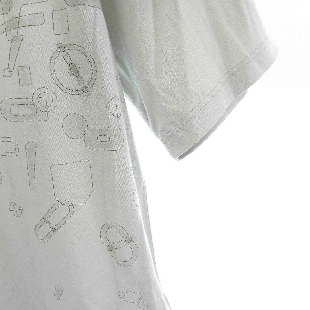 Hermes Hermes Hermes Cotton T Shirt Textile T-Shirts DUTY FREE for USA Size ONE SIZE - 6 Thumbnail