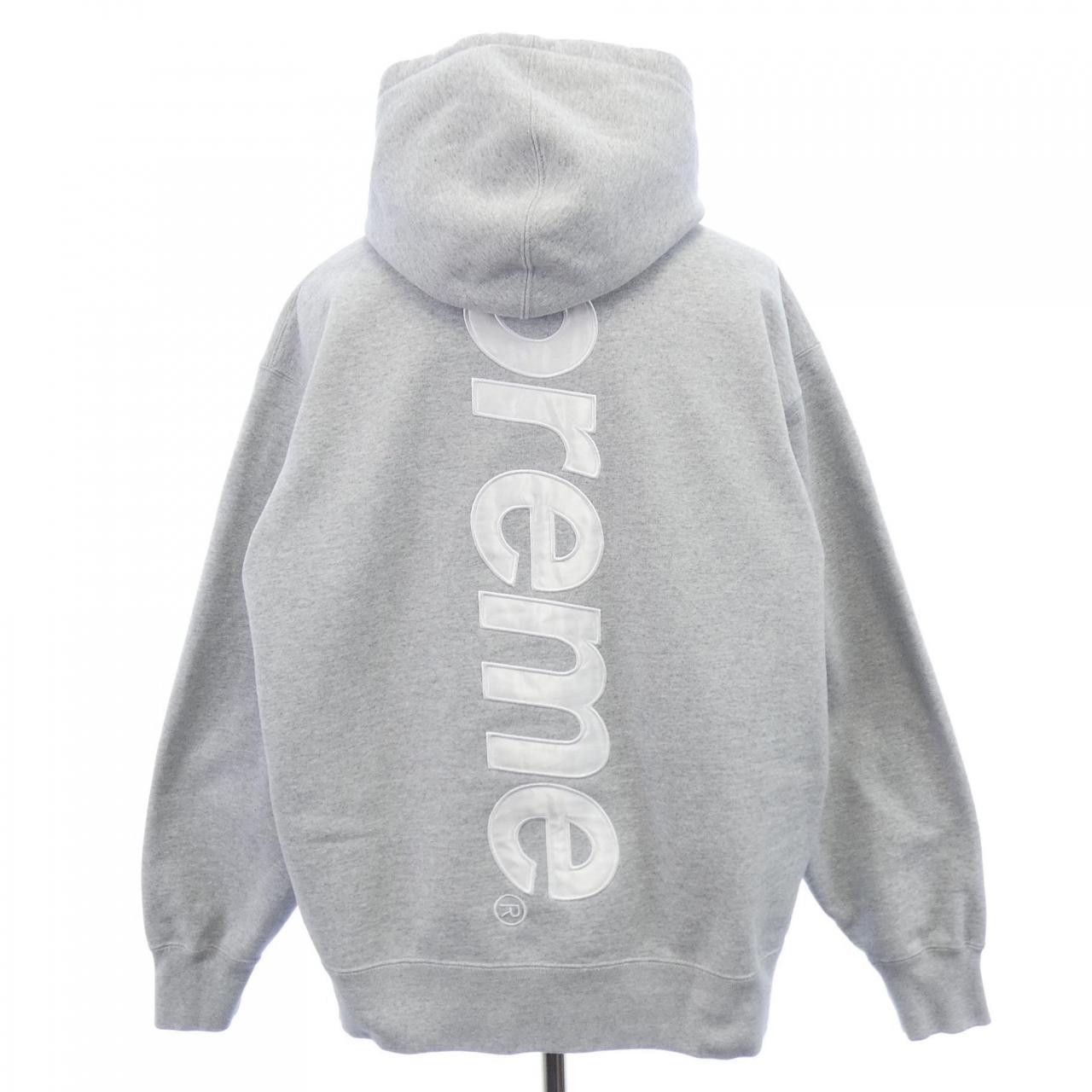 Supreme Supreme Supreme Satin Applique Hoodie Textile Sweatshirts & Hoodies SatinApplique DUTY FREE for USA Size ONE SIZE - 2 Thumbnail