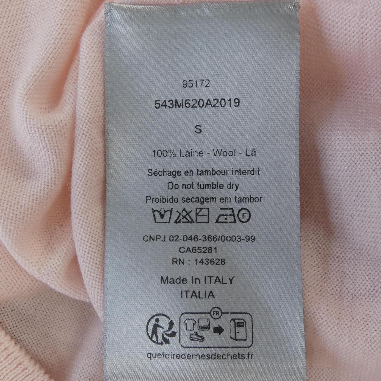Dior Dior Dior Knit Sweater Textile Tops 543M620A2019 DUTY FREE for USA Size ONE SIZE - 3 Thumbnail