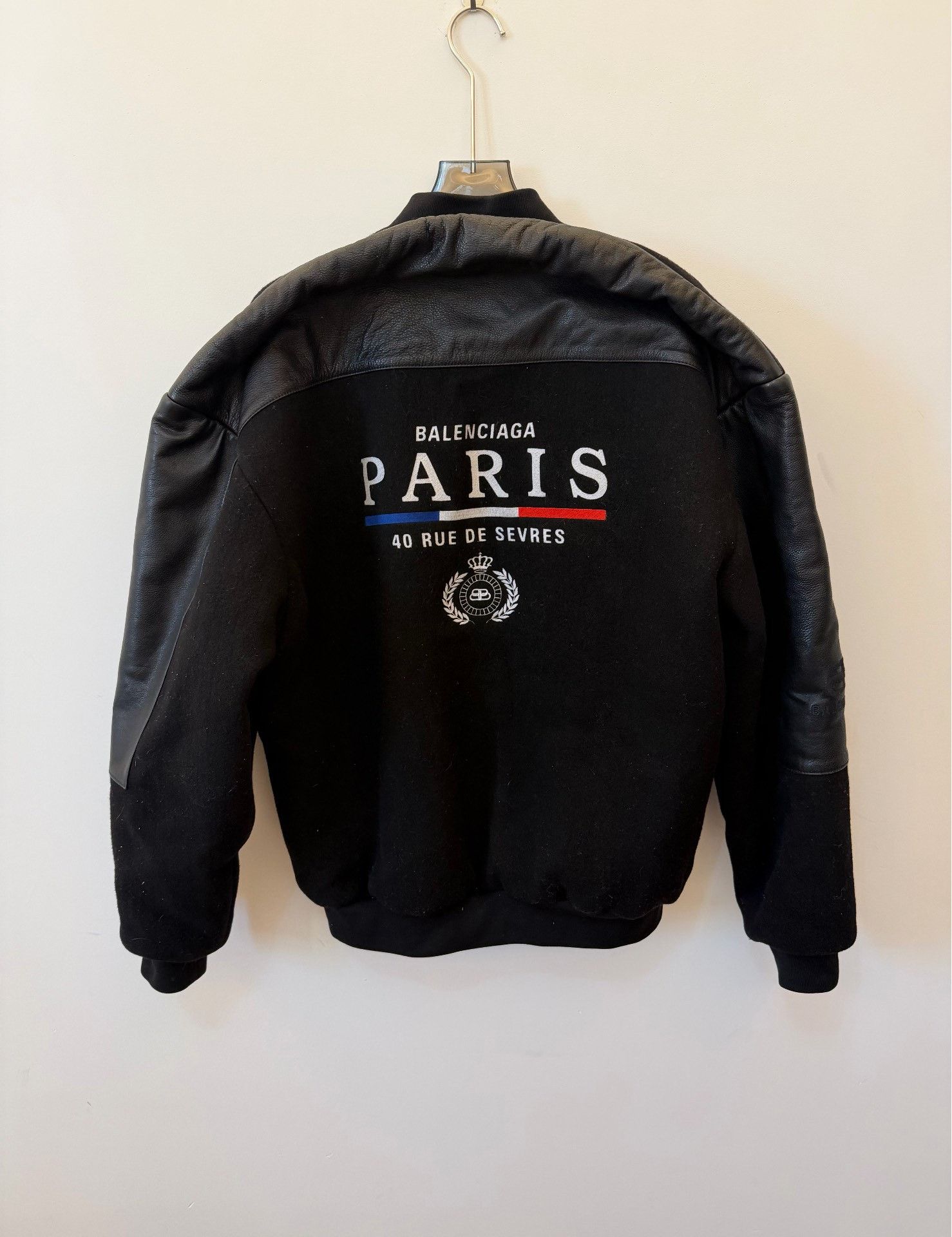 Balenciaga Balenciaga Black Leather Jacket 44 Men Size US L / EU 52-54 / 3 - 2 Thumbnail