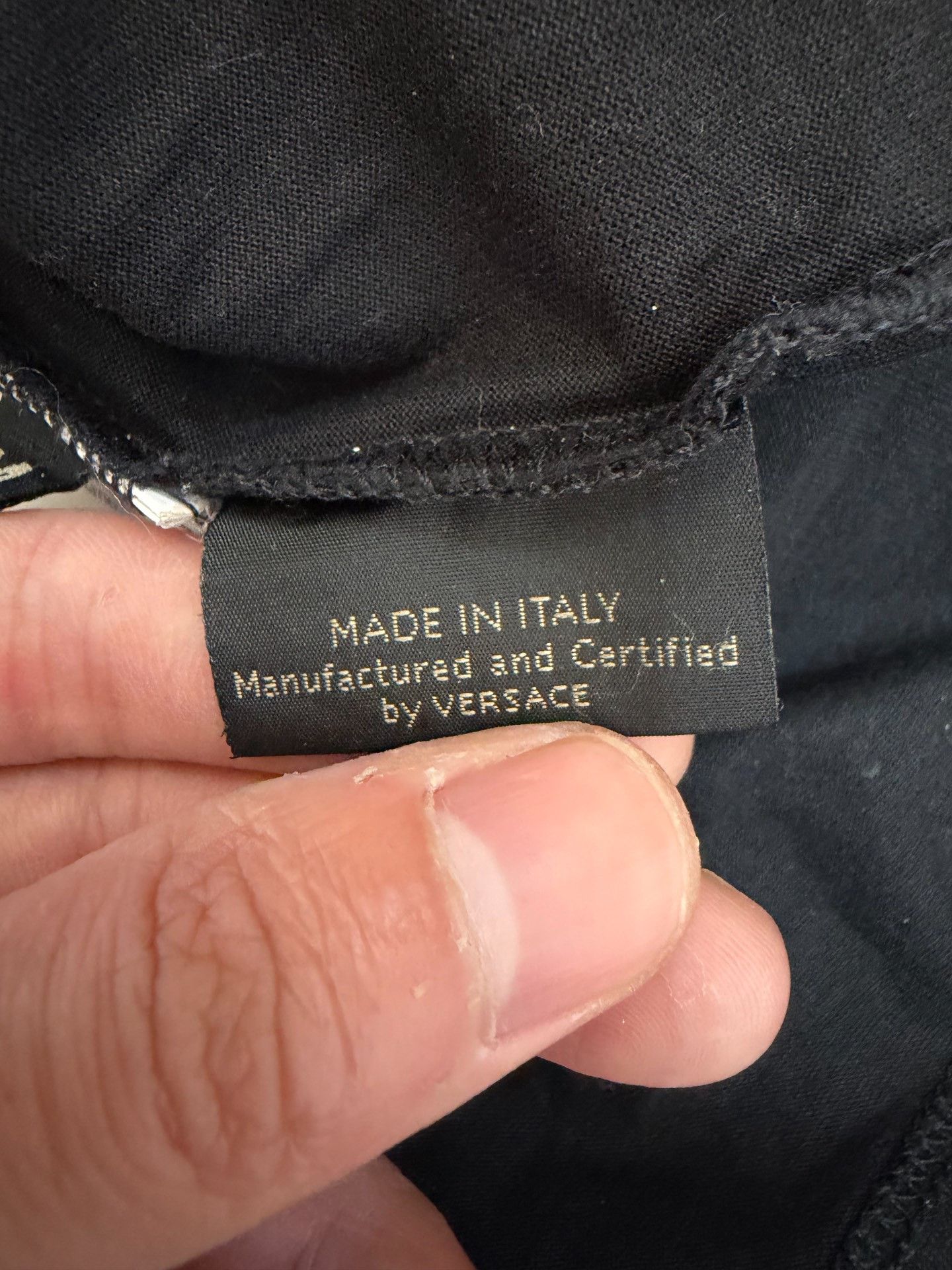 Versace Versace Black T-Shirt M Men Size US M / EU 48-50 / 2 - 5 Thumbnail