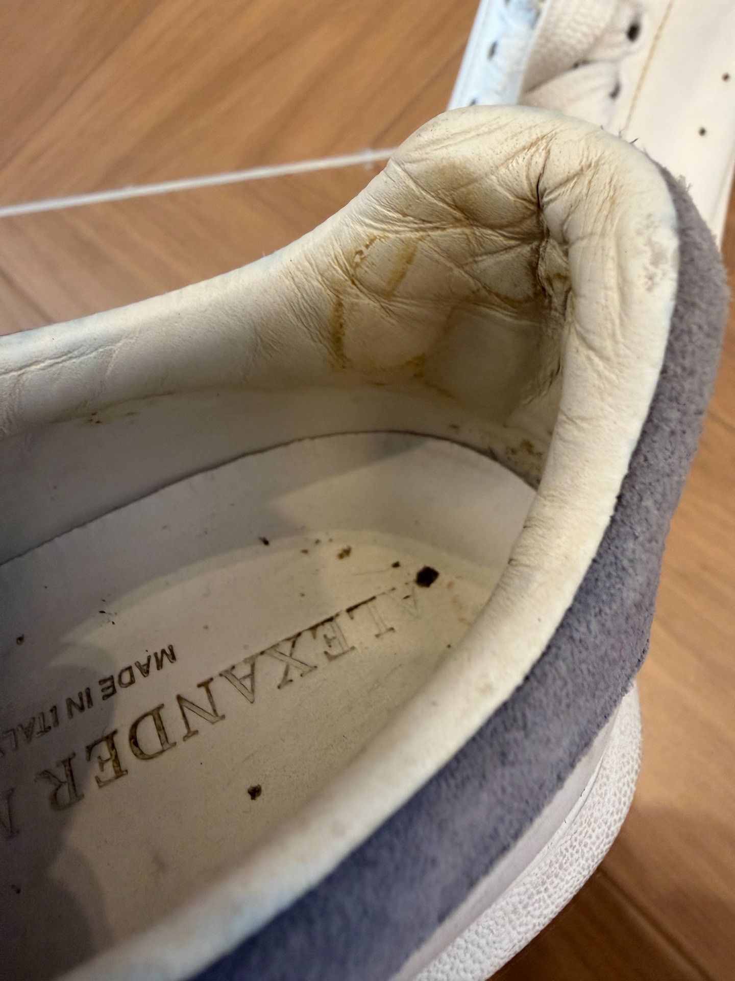 Alexander McQueen Alexander McQueen Blue Lowtop Sneakers 35 Women Size US 5 / IT 35 - 4 Thumbnail