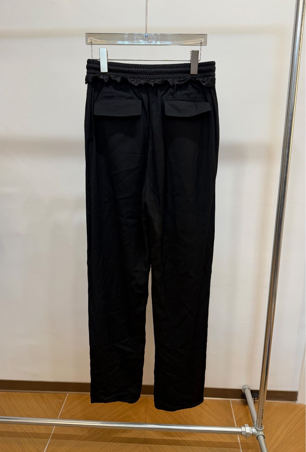 Balenciaga Balenciaga Straight Black Casual Pants 44 Men Size US 44 / EU 60 - 2 Thumbnail
