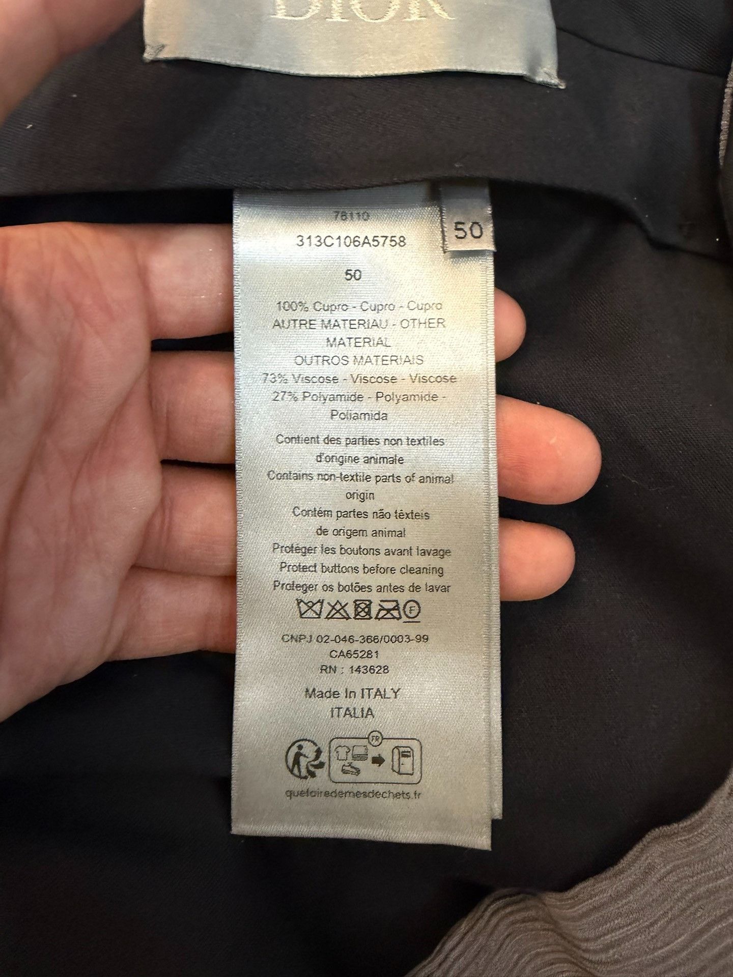 Dior Dior Retro Oversized Casual Pants 50 Men Size US 32 / EU 48 - 4 Thumbnail