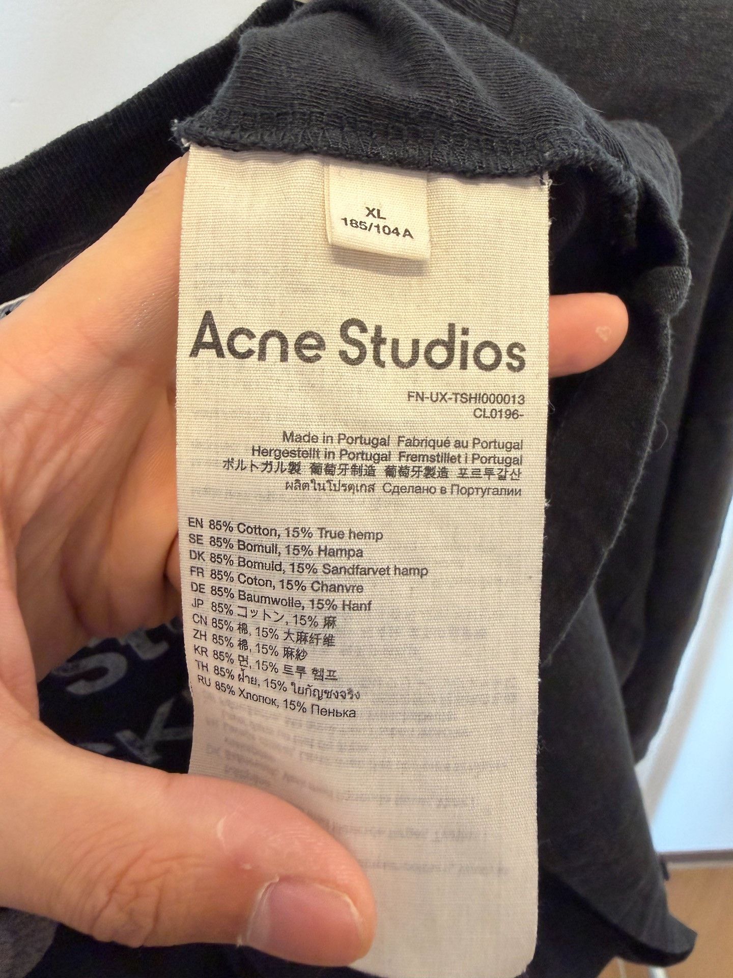Acne Studios Acne Studios Printed T-Shirt XL Men Size US XL / EU 56 / 4 - 4 Thumbnail