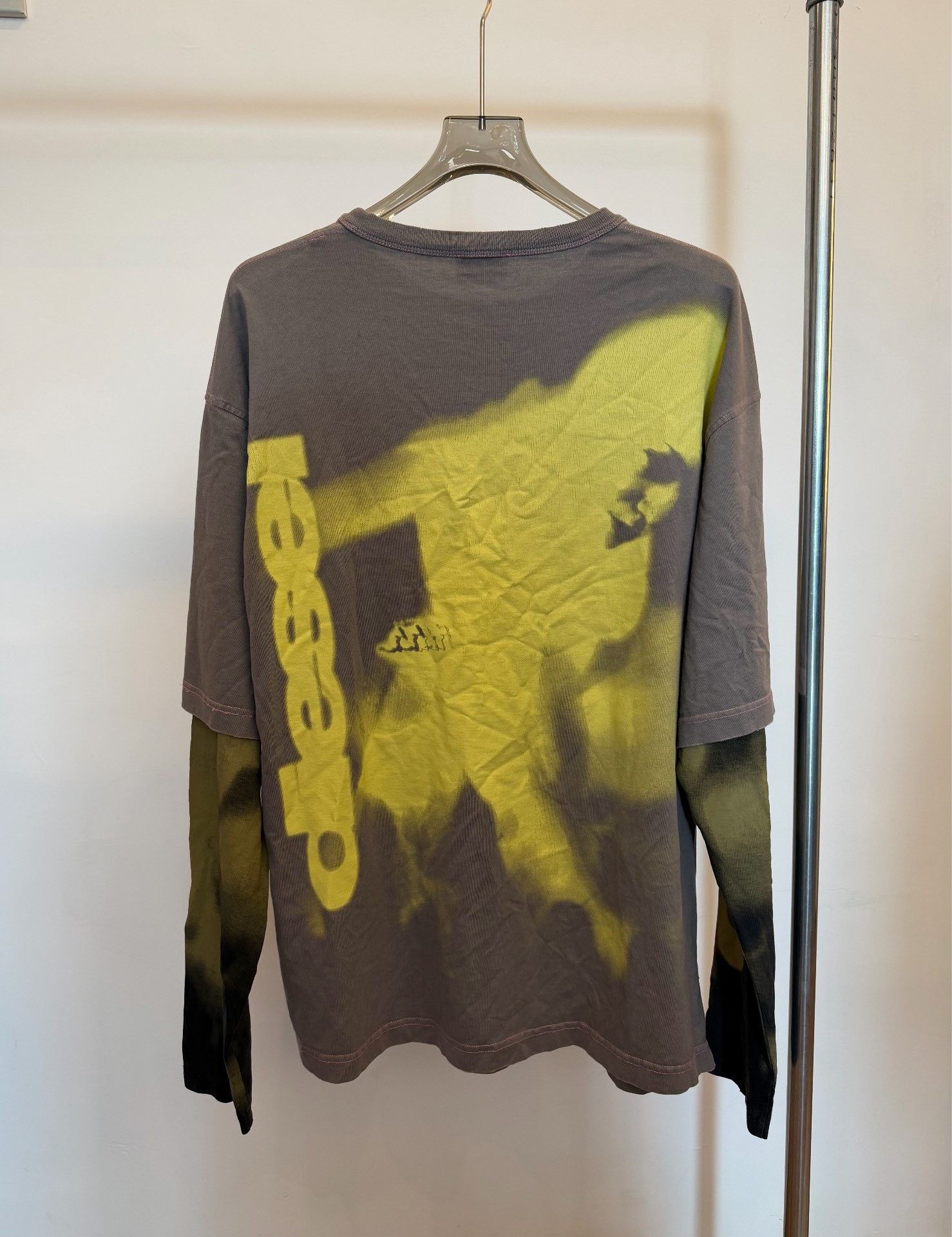 Diesel Diesel Patchwork Gray T-Shirt L Men Size US L / EU 52-54 / 3 - 2 Thumbnail