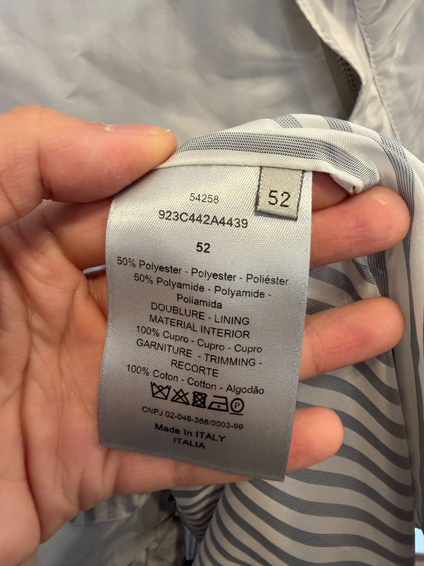 Dior Dior Casual Striped Light Jacket 52 Men Size US XXL / EU 58 / 5 - 4 Thumbnail