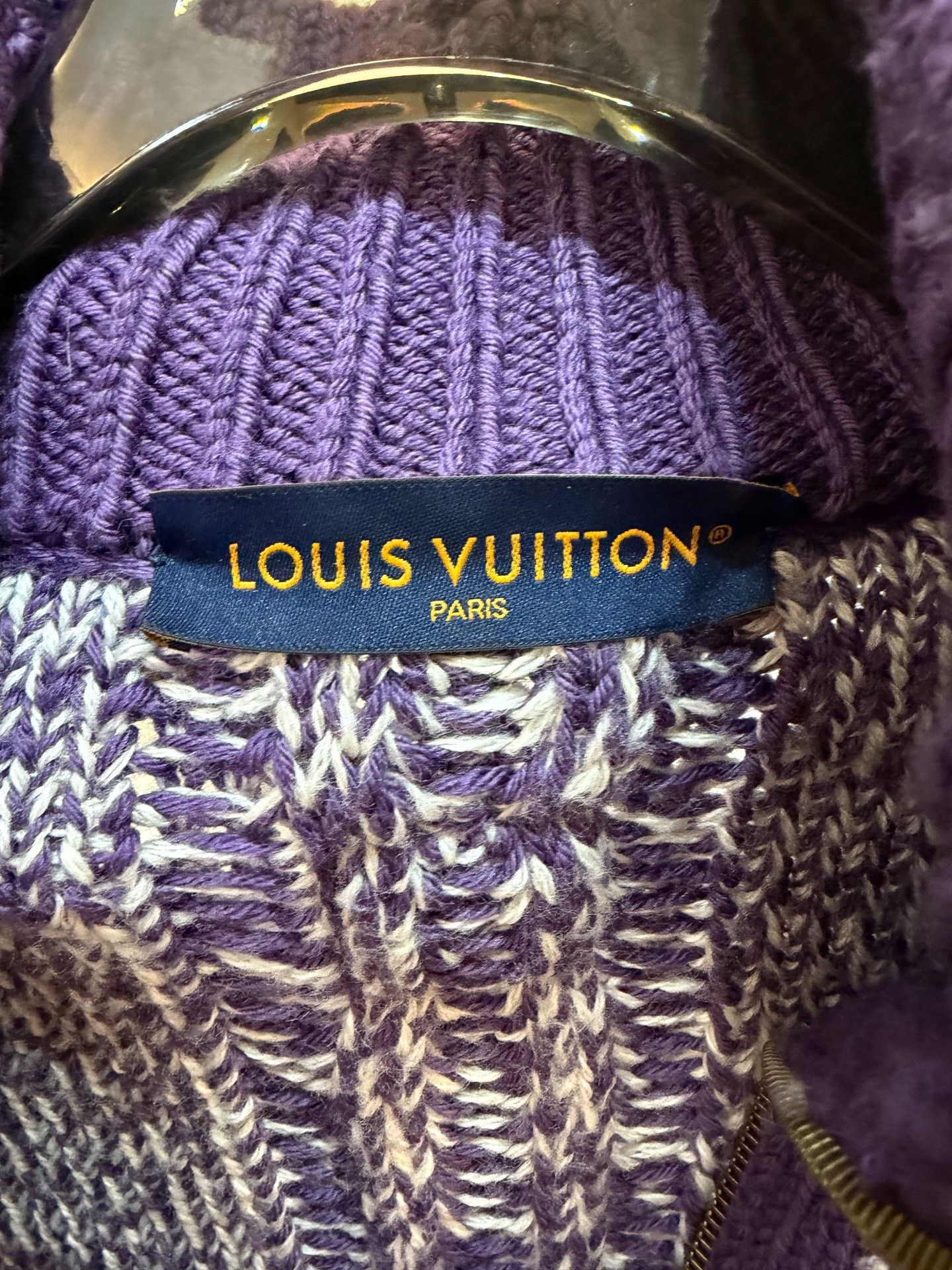 Louis Vuitton Louis Vuitton Purple Blouse S Women Size S / US 4 / IT 40 - 4 Thumbnail