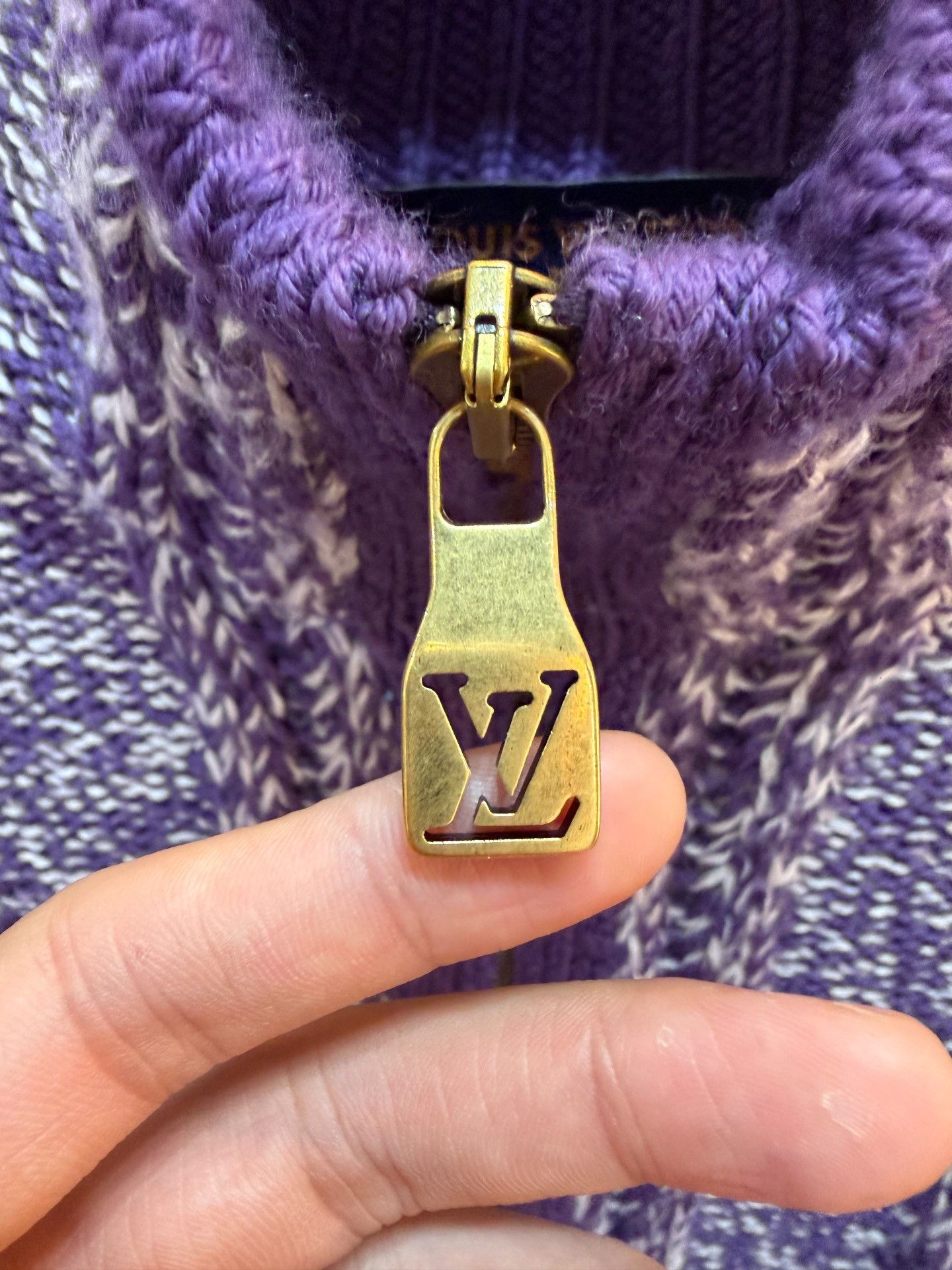 Louis Vuitton Louis Vuitton Purple Blouse S Women Size S / US 4 / IT 40 - 3 Thumbnail