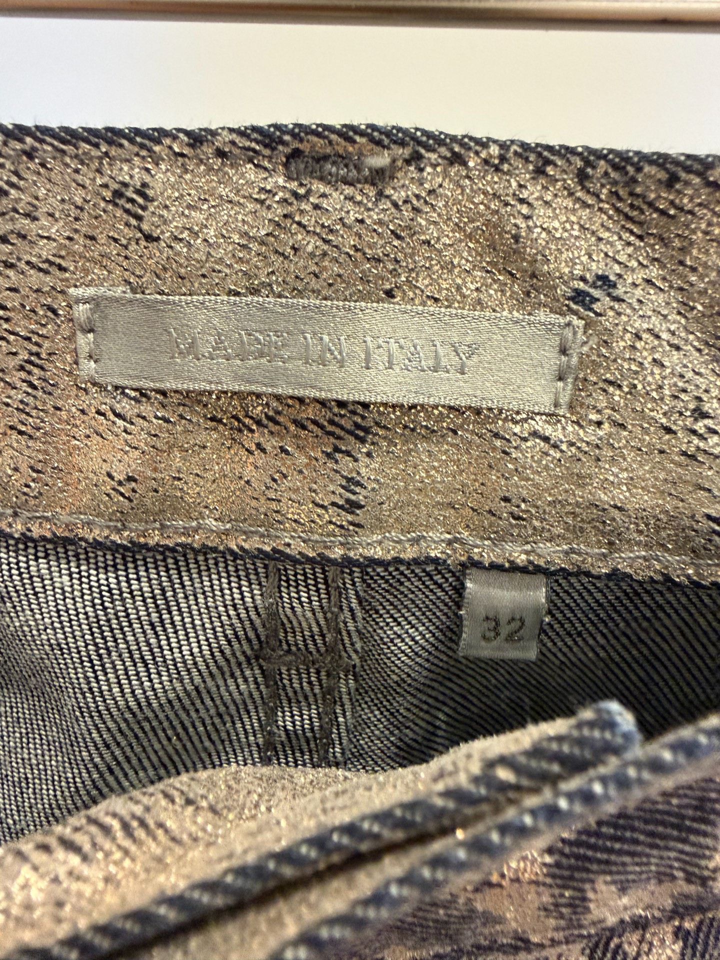 Dior Dior Retro Silver Pants 32 Women Size 32" / US 10 / IT 46 - 4 Thumbnail