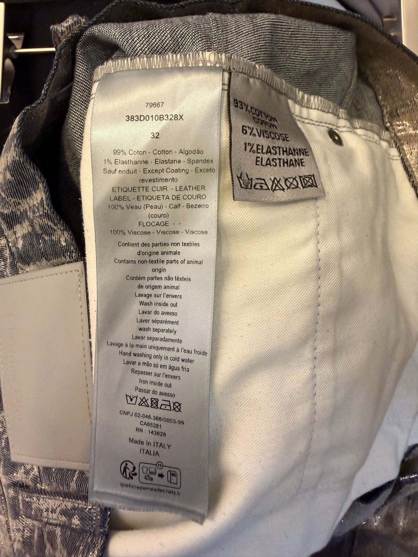 Dior Dior Retro Silver Pants 32 Women Size 32" / US 10 / IT 46 - 5 Thumbnail
