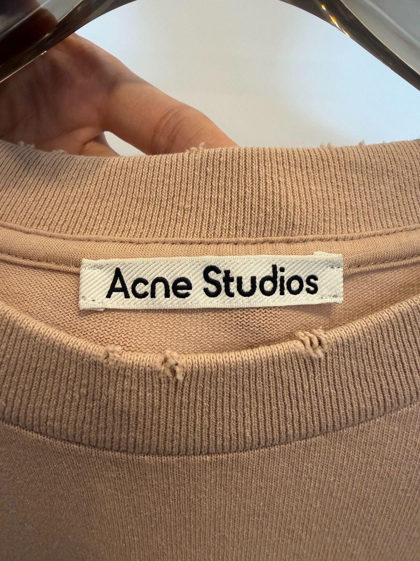 Acne Studios Acne Studios Printed Pink T-Shirt XS Women Size XS / US 0-2 / IT 36-38 - 3 Thumbnail