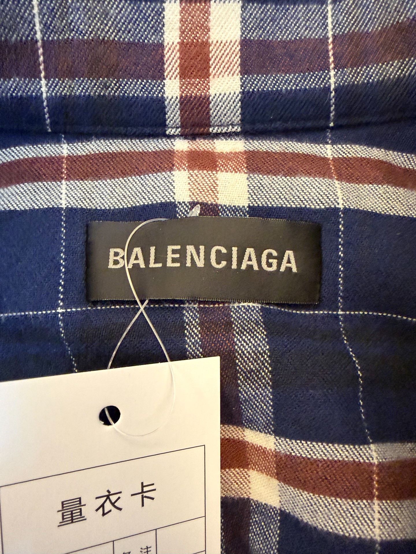 Balenciaga Balenciaga Patchwork Plaid Denim Jacket XS Men Size US XS / EU 42 / 0 - 3 Thumbnail