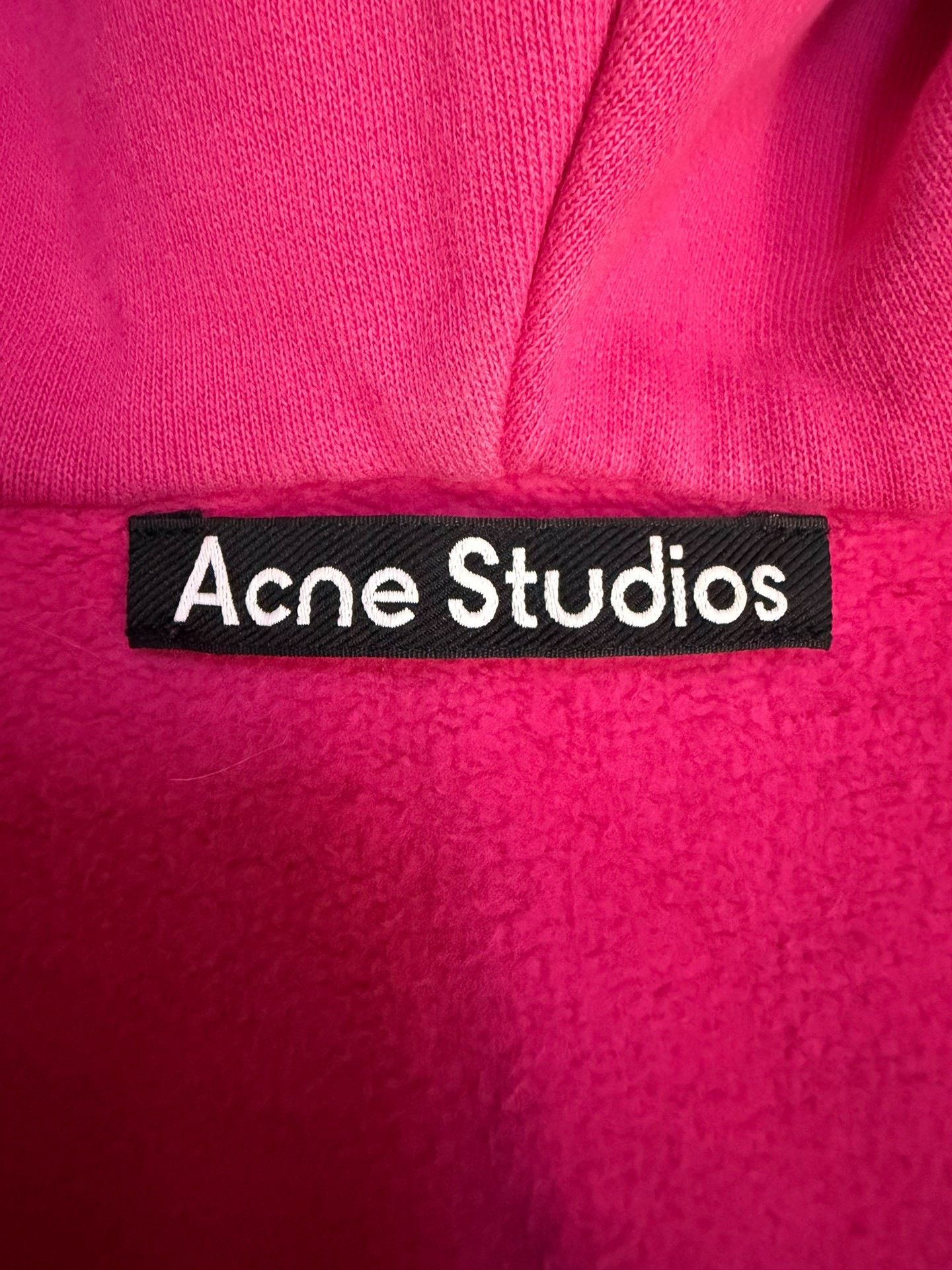 Acne Studios Acne Studios Cotton Red Hoodie XXS Women Size XXS / US 00 / IT 34 - 3 Thumbnail