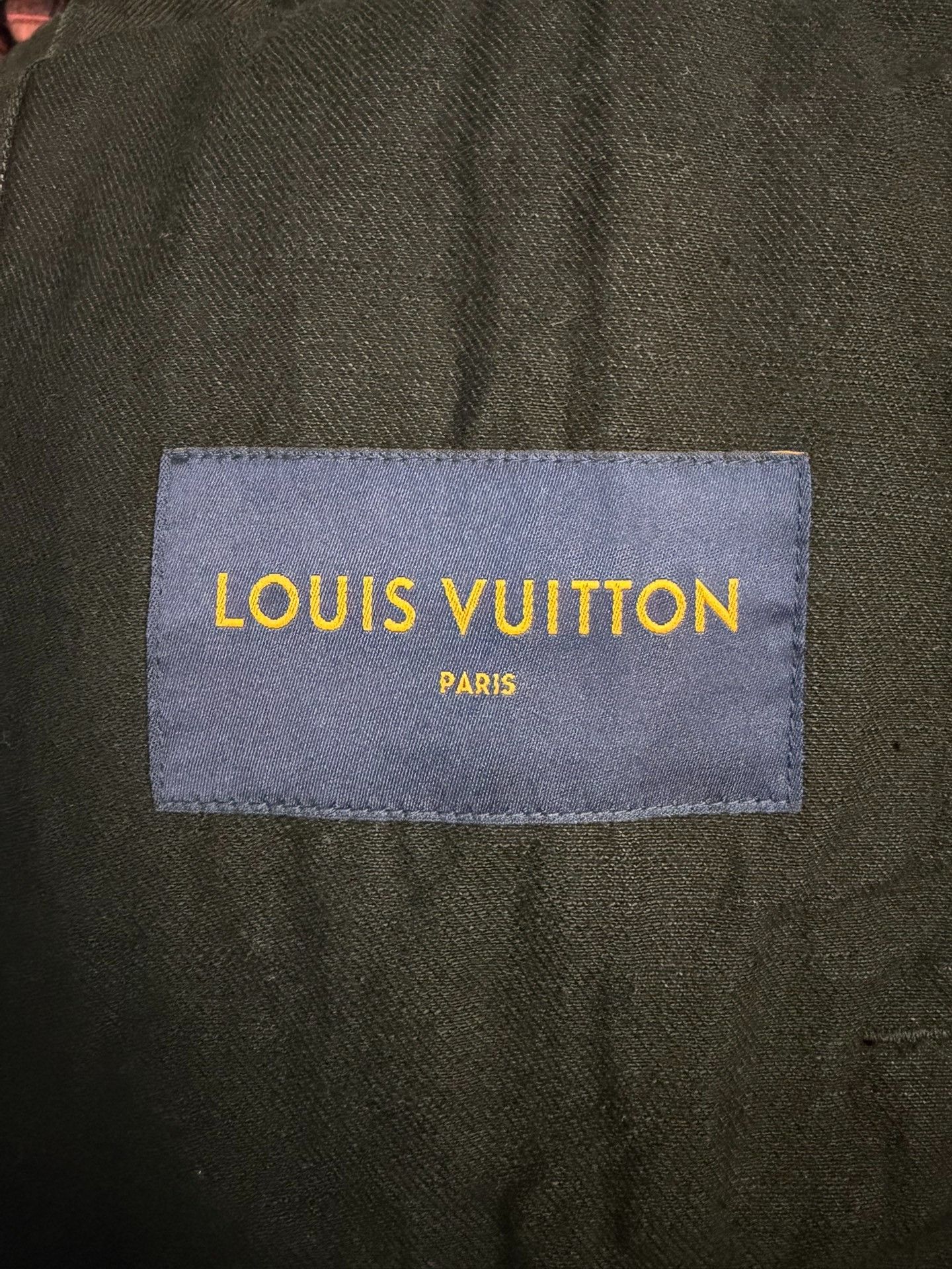 Louis Vuitton Louis Vuitton Denim Graphic Black Light Jacket 46 Men Size US L / EU 52-54 / 3 - 3 Thumbnail