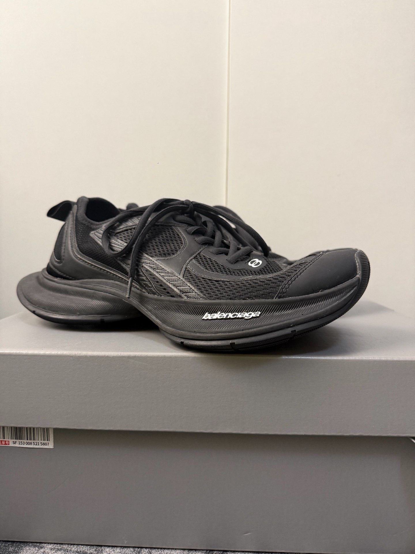 Balenciaga Balenciaga Black Lowtop Sneakers 41 Men Size US 8.5 / EU 41-42 - 3 Thumbnail