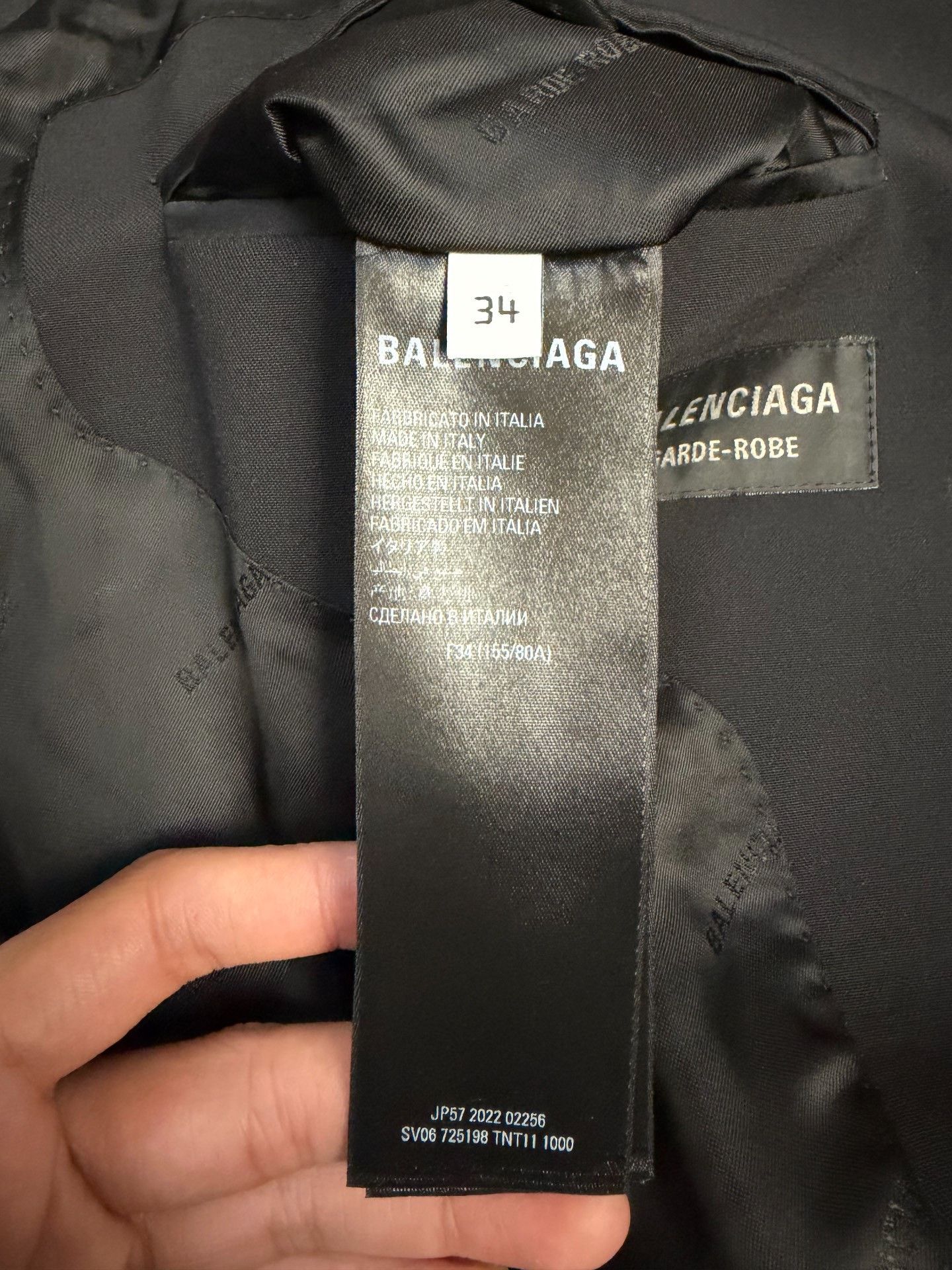 Balenciaga Balenciaga Black Vest 34 Women Size XS / US 0-2 / IT 36-38 - 5 Thumbnail
