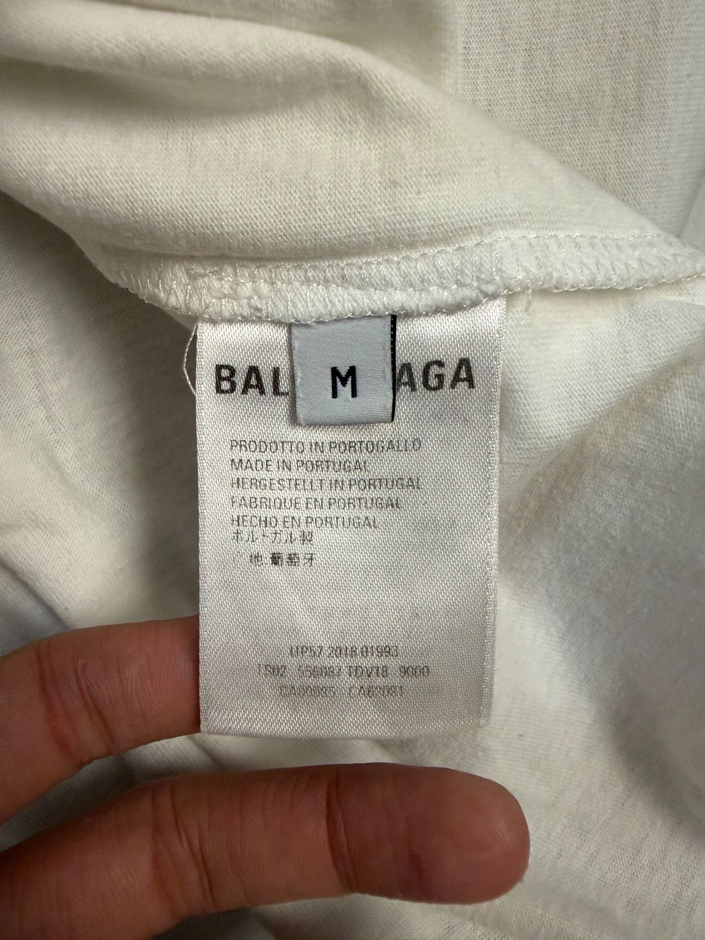Balenciaga Balenciaga Printed T-Shirt M Men Size US M / EU 48-50 / 2 - 4 Thumbnail